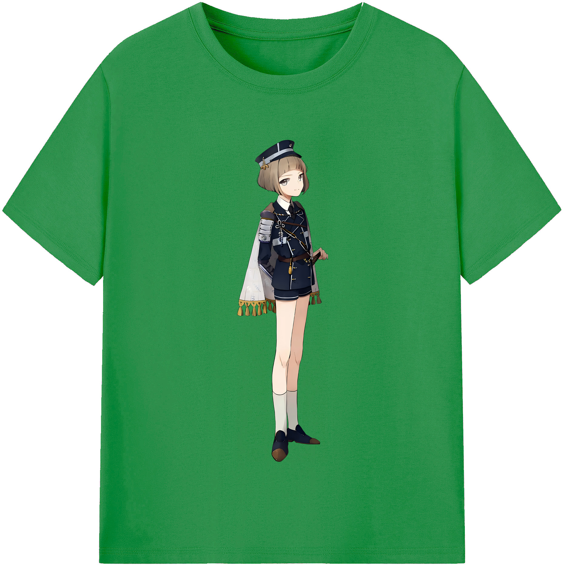 （画像用） 刀剣乱舞 Touken Ranbu レディースカジュアルプリントTシャツ（綿100％）