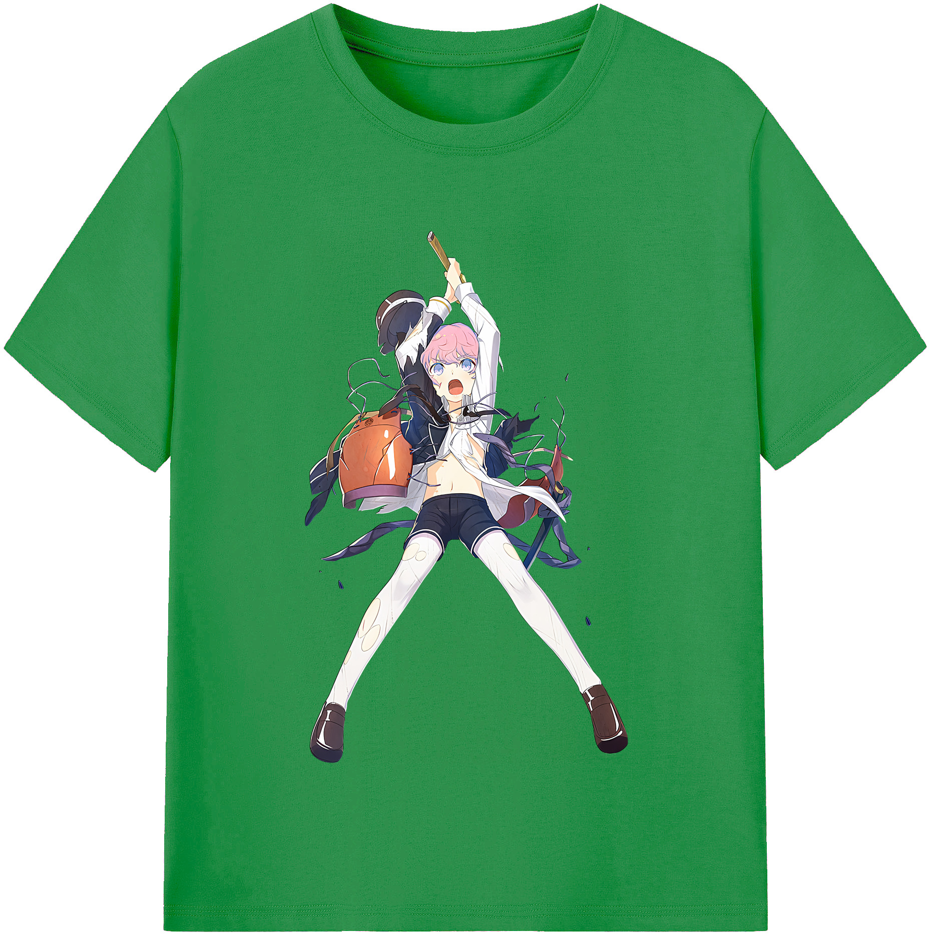 （画像用） 刀剣乱舞 Touken Ranbu レディースカジュアルプリントTシャツ（綿100％）