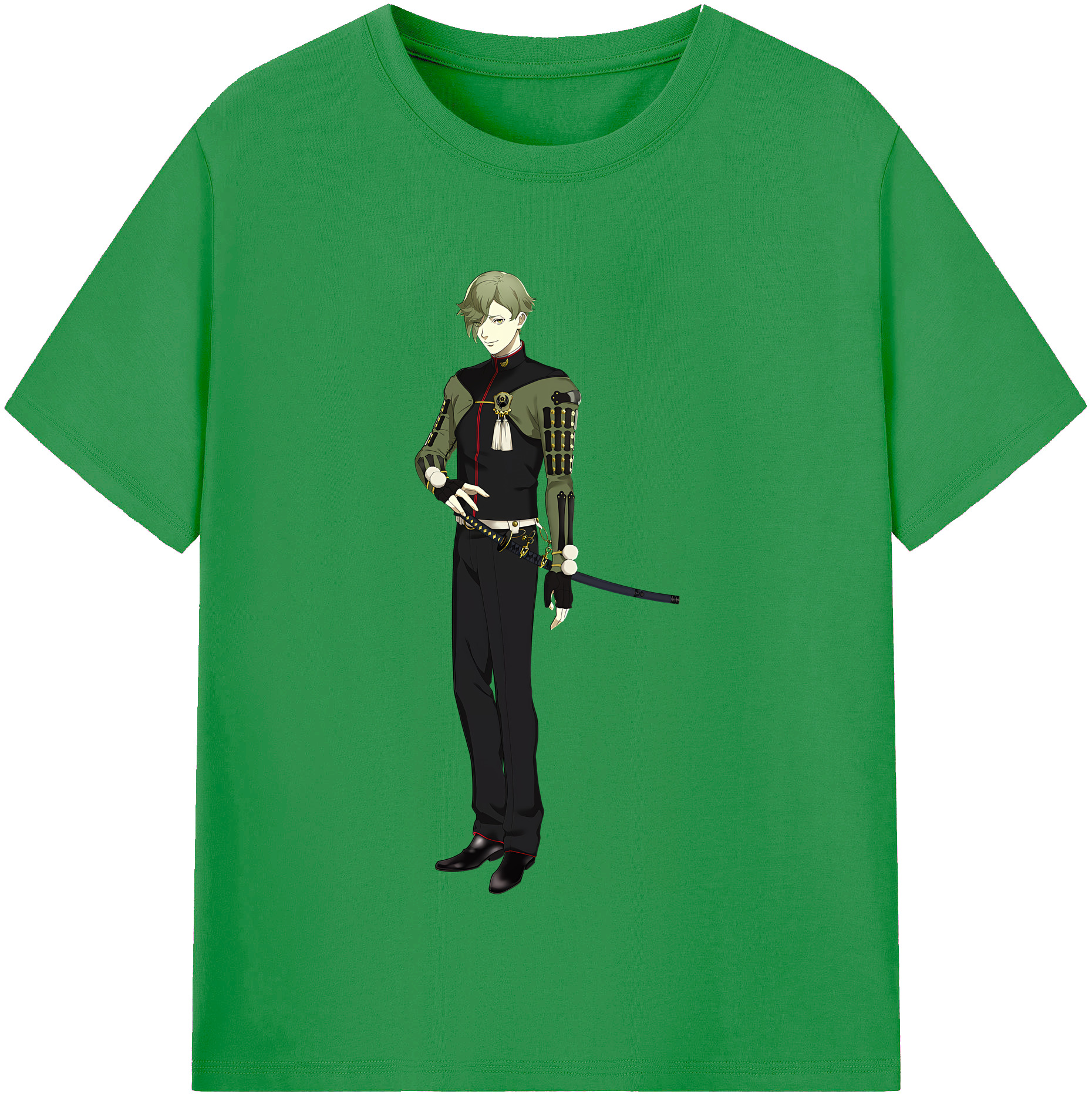 （画像用） 刀剣乱舞 Touken Ranbu レディースカジュアルプリントTシャツ（綿100％）