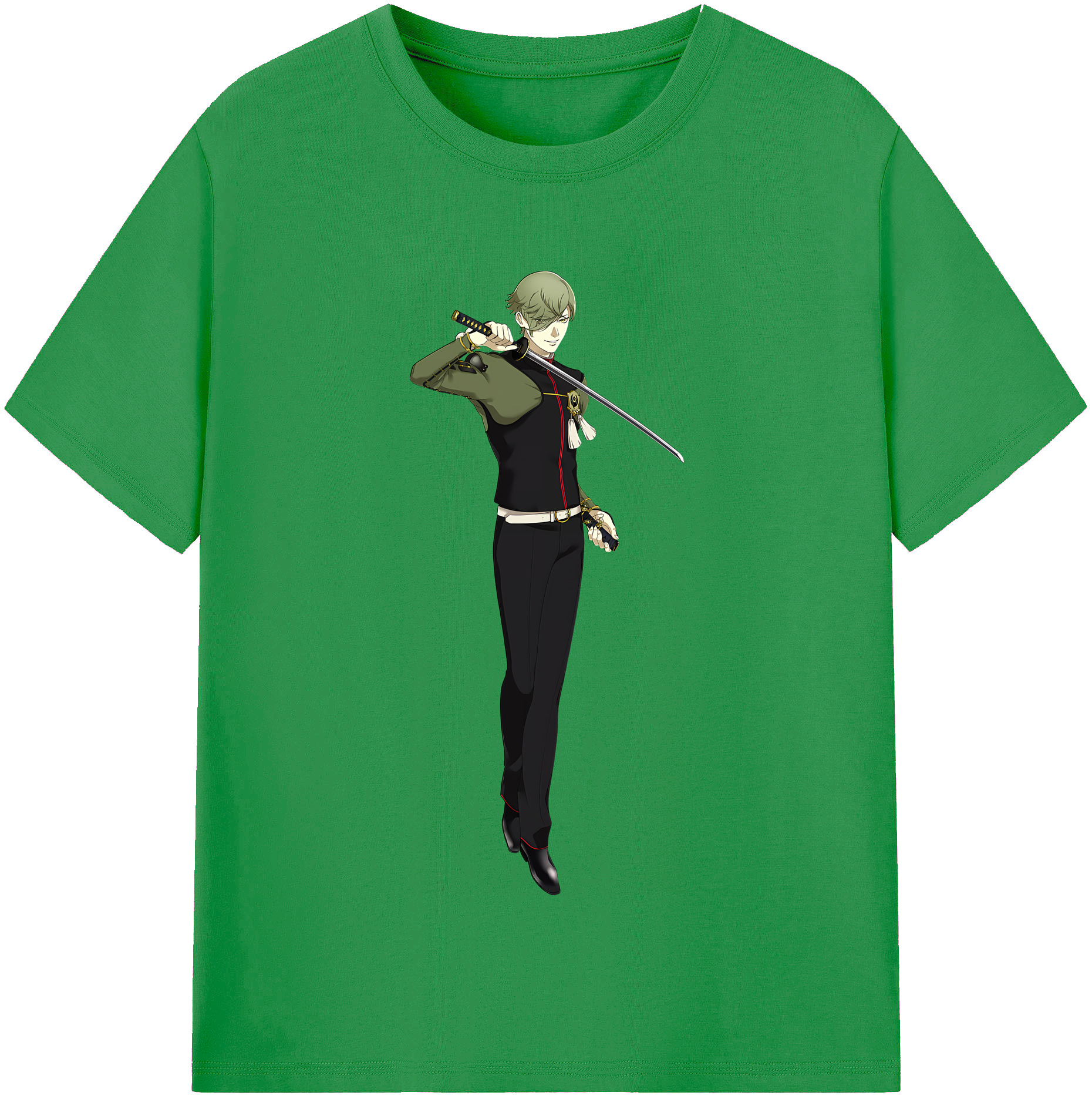（画像用） 刀剣乱舞 Touken Ranbu レディースカジュアルプリントTシャツ（綿100％）