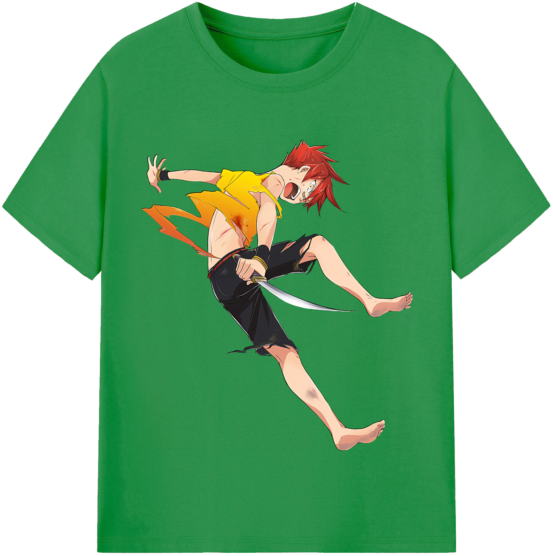 （画像用） 刀剣乱舞 Touken Ranbu レディースカジュアルプリントTシャツ（綿100％）