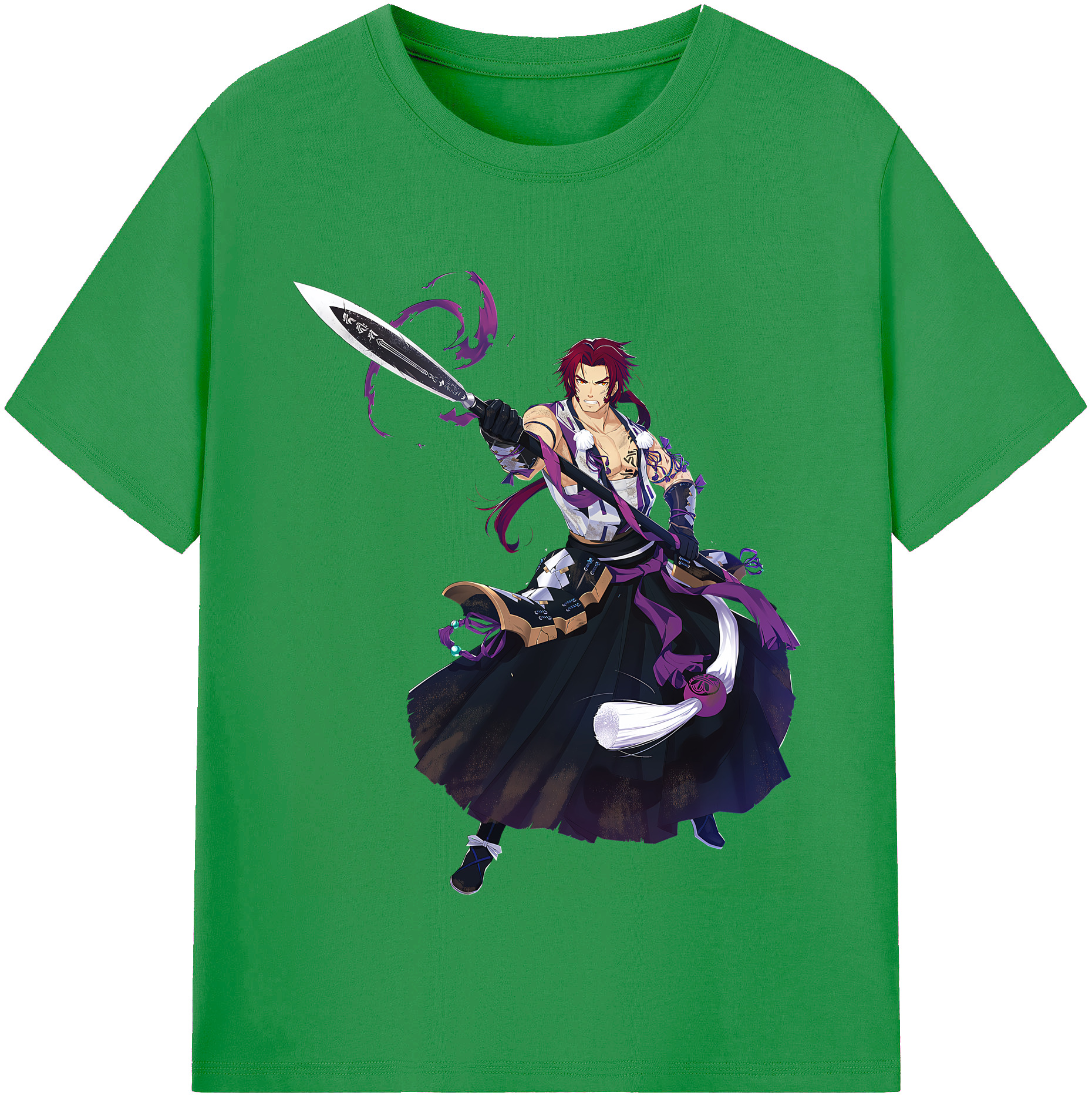 （画像用） 刀剣乱舞 Touken Ranbu レディースカジュアルプリントTシャツ（綿100％）