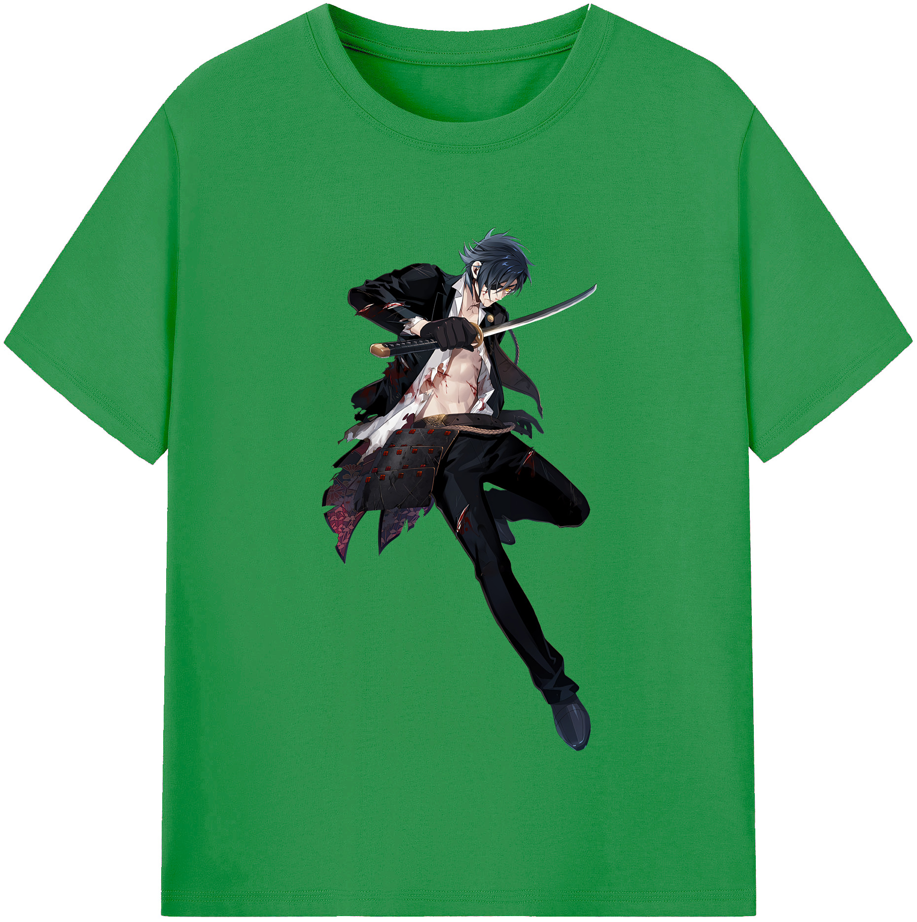 （画像用） 刀剣乱舞 Touken Ranbu レディースカジュアルプリントTシャツ（綿100％）
