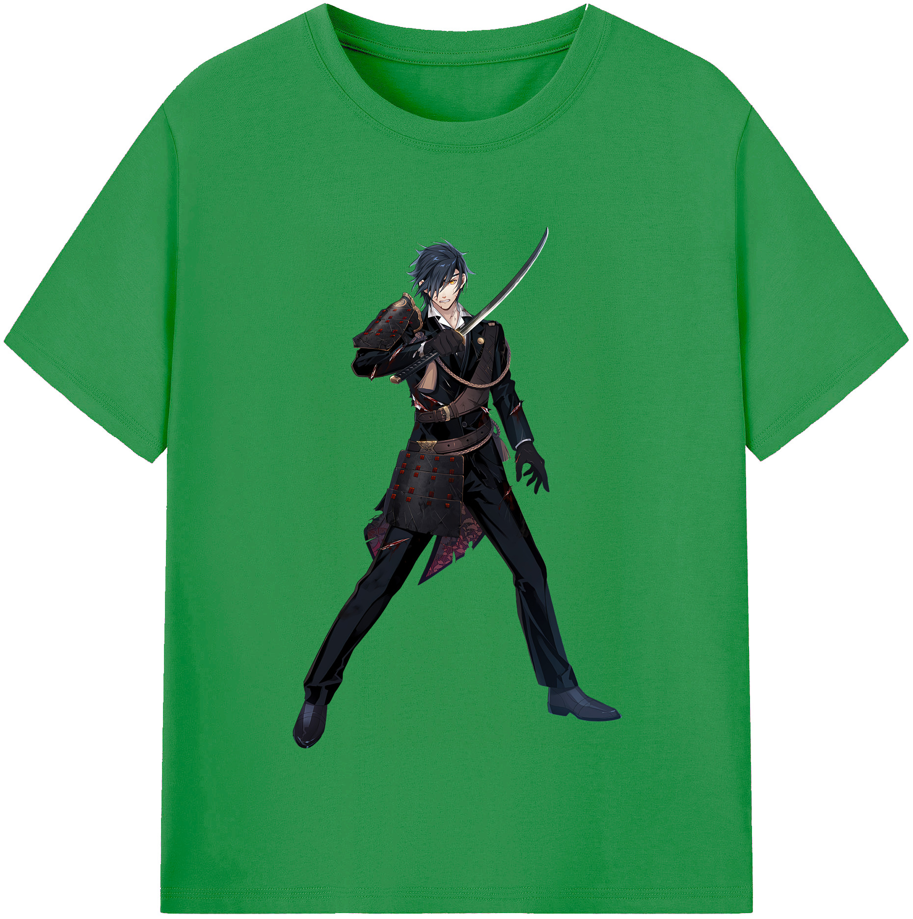 （画像用） 刀剣乱舞 Touken Ranbu レディースカジュアルプリントTシャツ（綿100％）