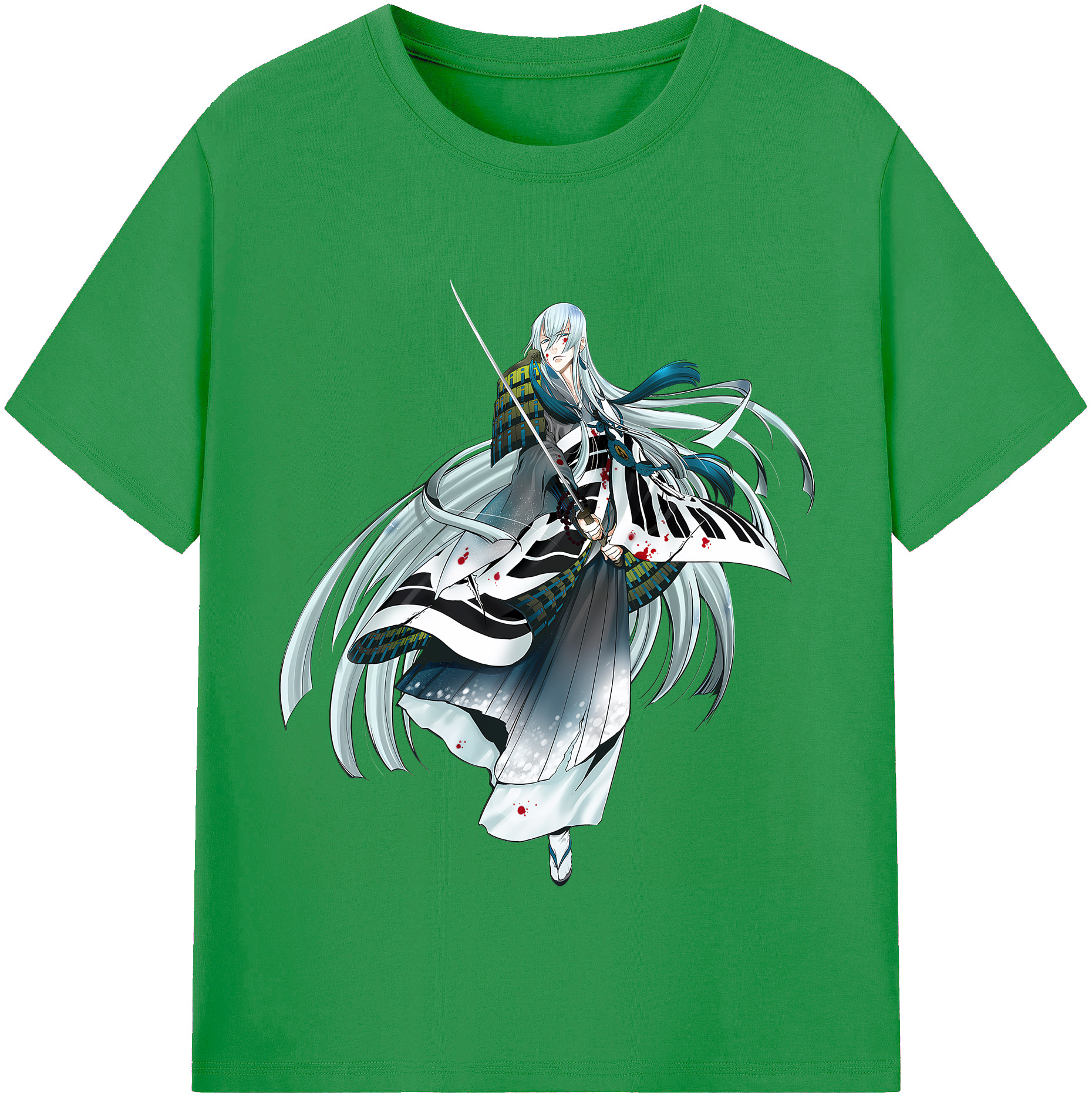 （画像用） 刀剣乱舞 Touken Ranbu レディースカジュアルプリントTシャツ（綿100％）