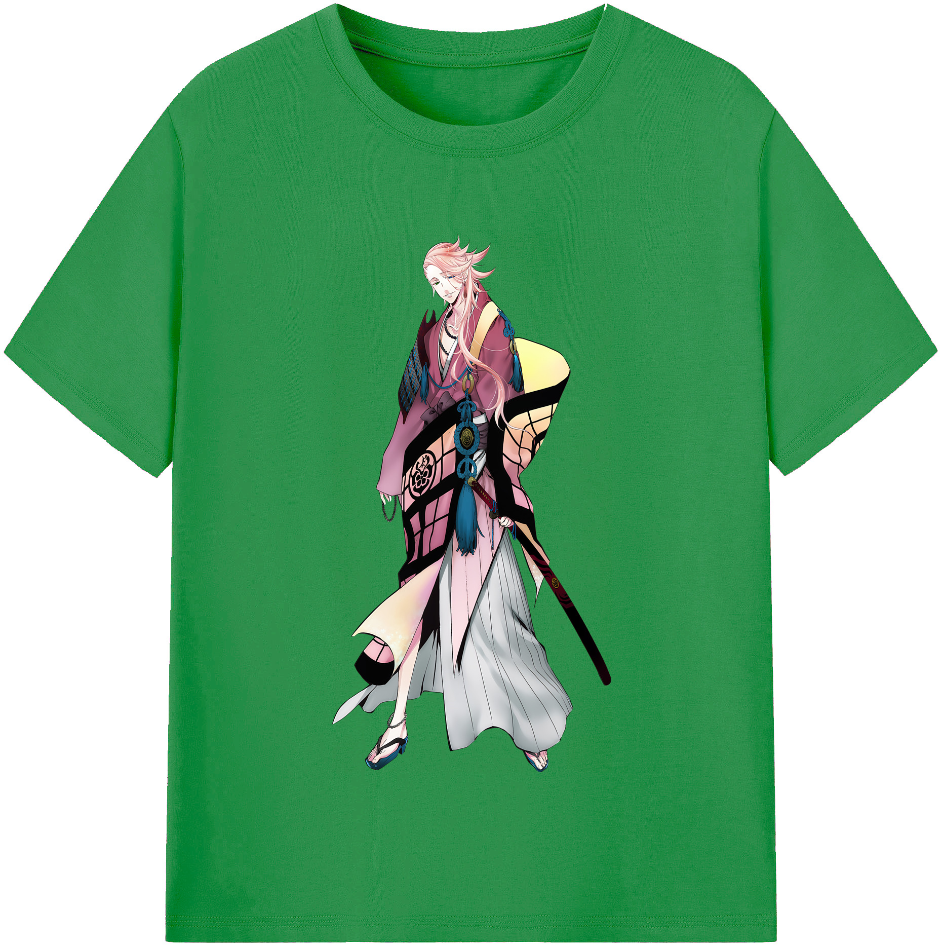 （画像用） 刀剣乱舞 Touken Ranbu レディースカジュアルプリントTシャツ（綿100％）