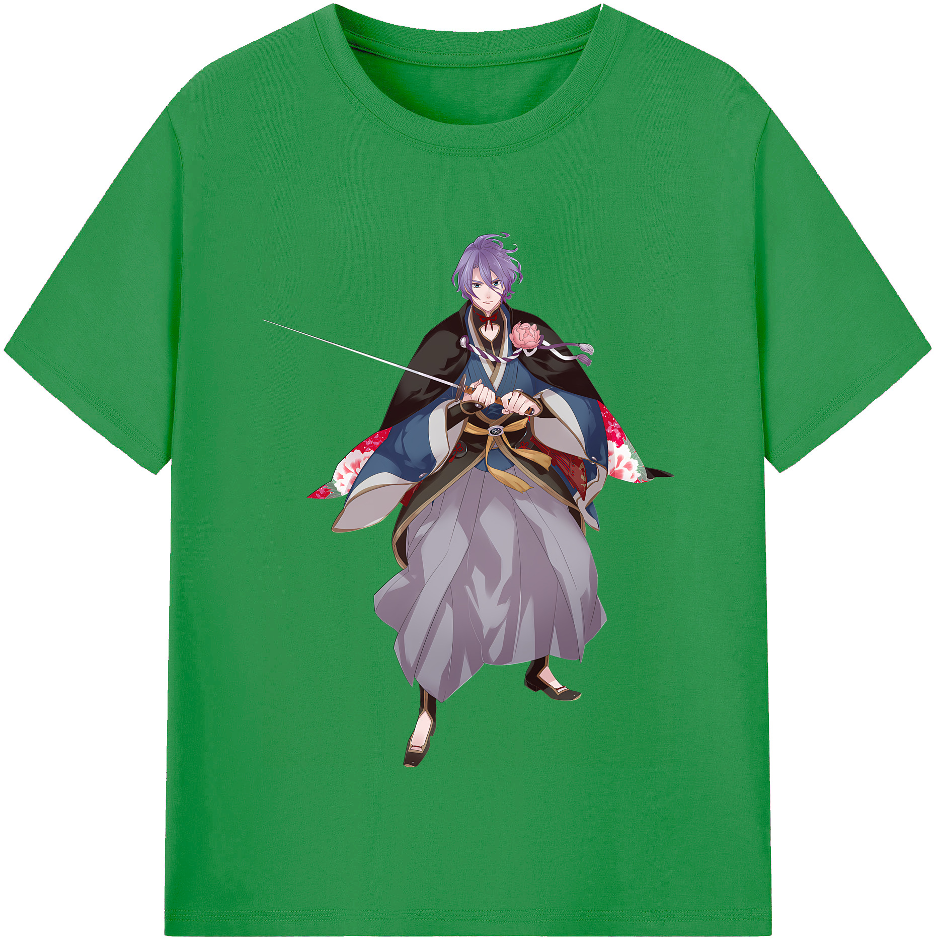 （画像用） 刀剣乱舞 Touken Ranbu レディースカジュアルプリントTシャツ（綿100％）