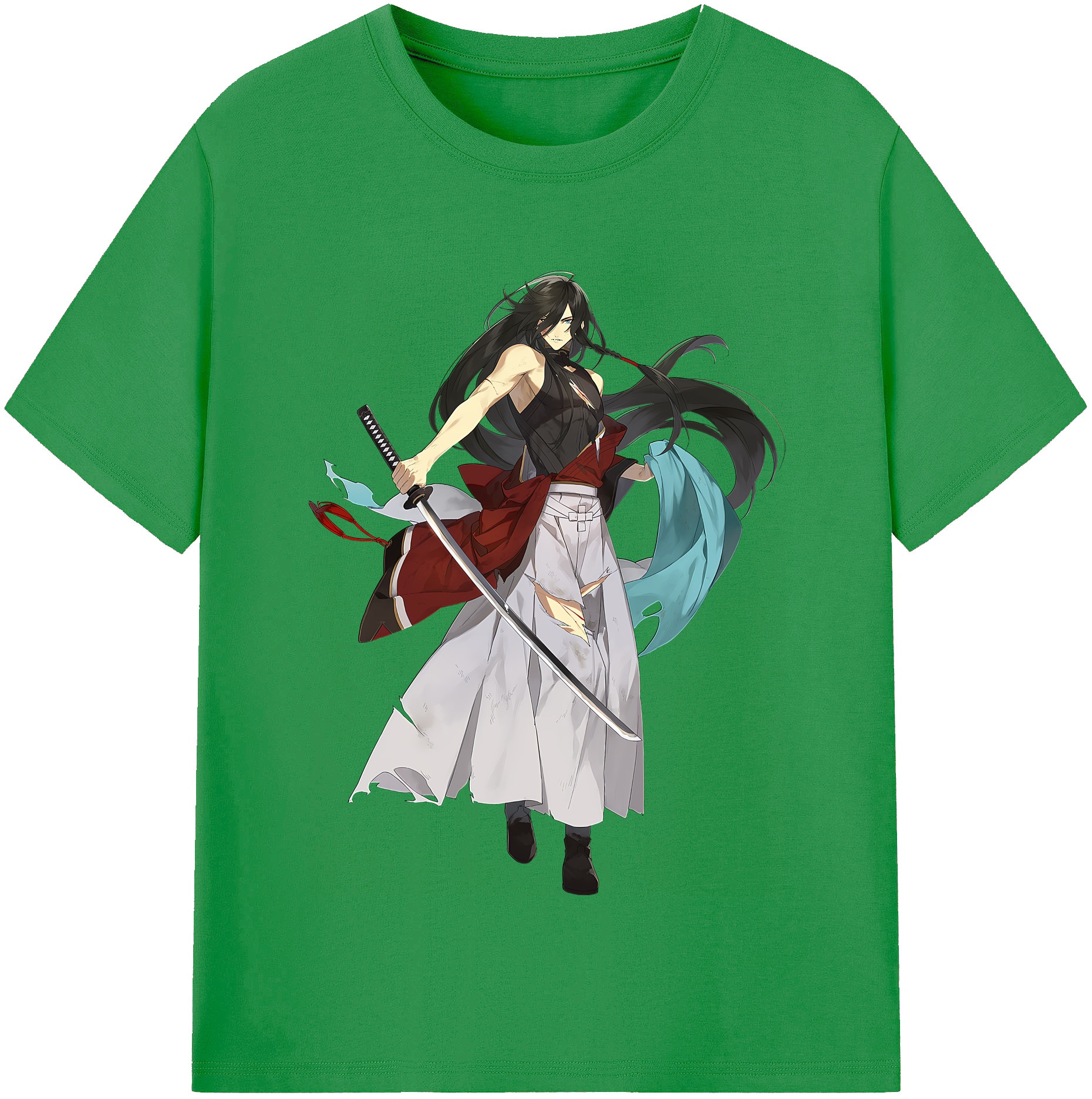 （画像用） 刀剣乱舞 Touken Ranbu レディースカジュアルプリントTシャツ（綿100％）