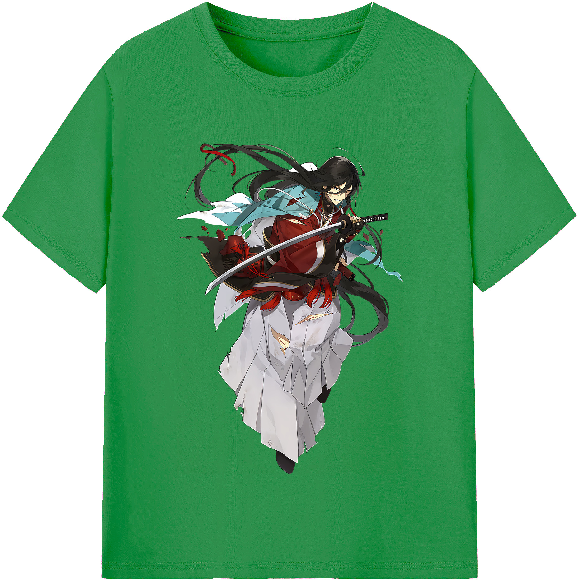（画像用） 刀剣乱舞 Touken Ranbu レディースカジュアルプリントTシャツ（綿100％）