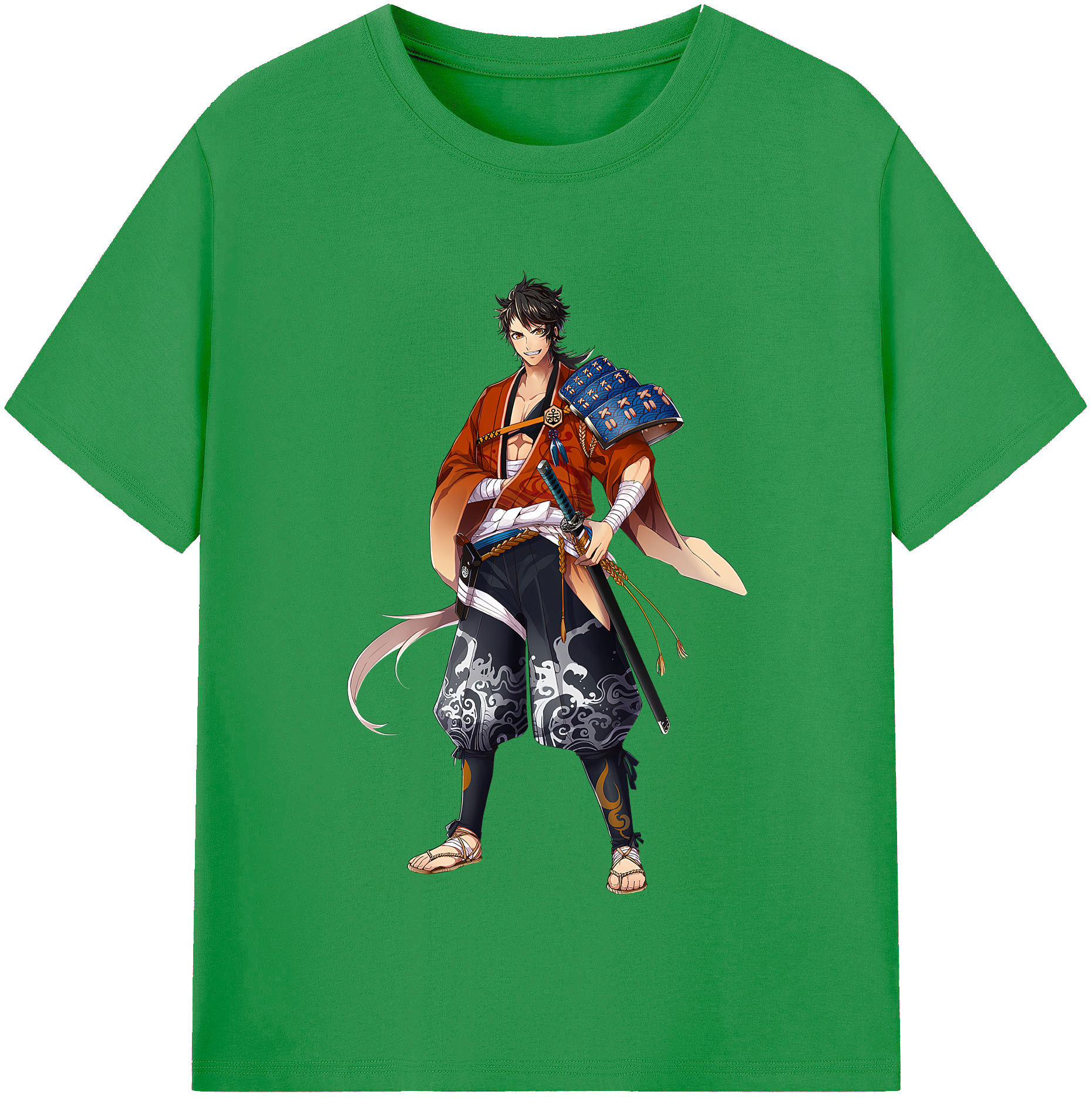 （画像用） 刀剣乱舞 Touken Ranbu レディースカジュアルプリントTシャツ（綿100％）