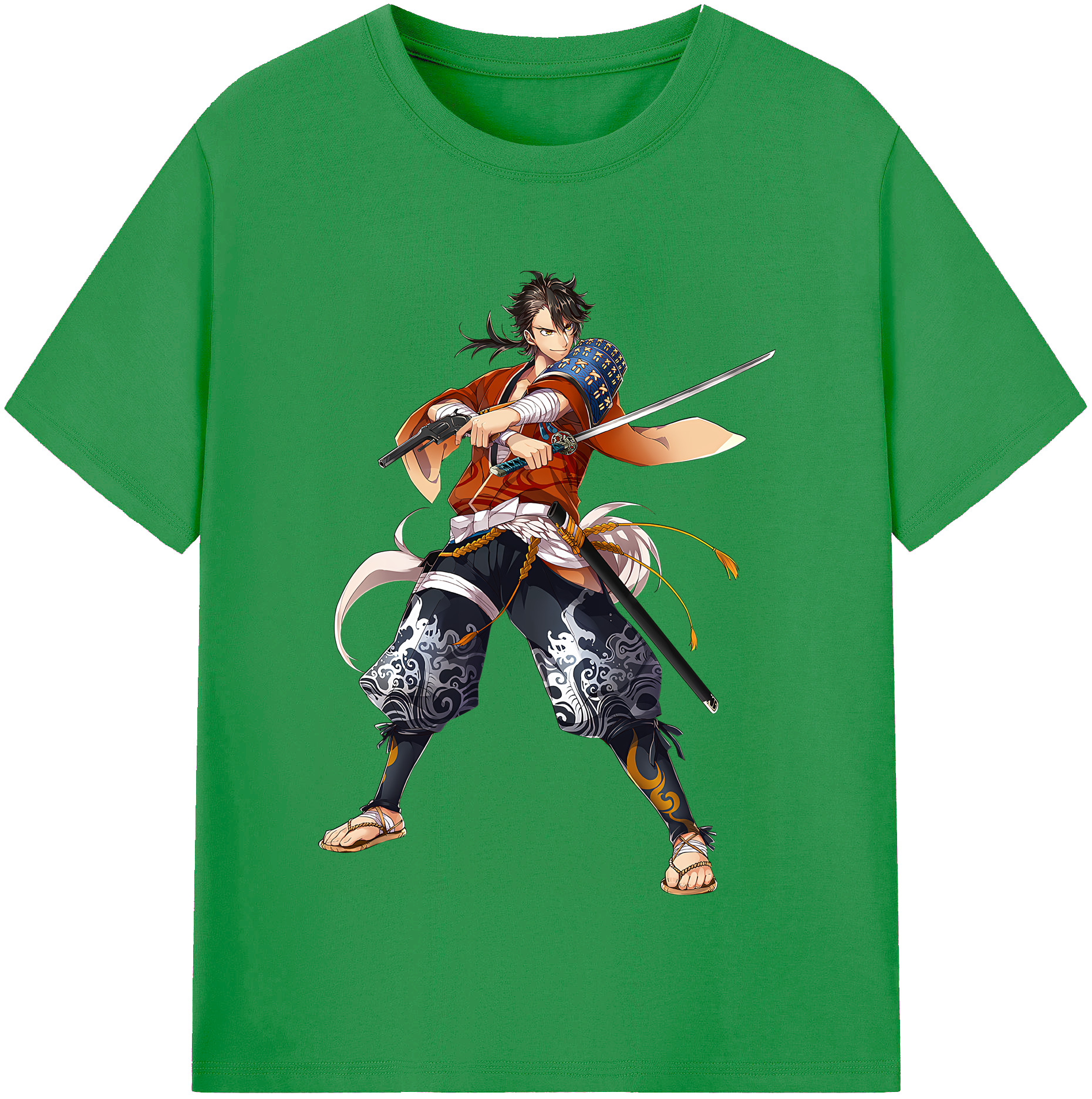 （画像用） 刀剣乱舞 Touken Ranbu レディースカジュアルプリントTシャツ（綿100％）