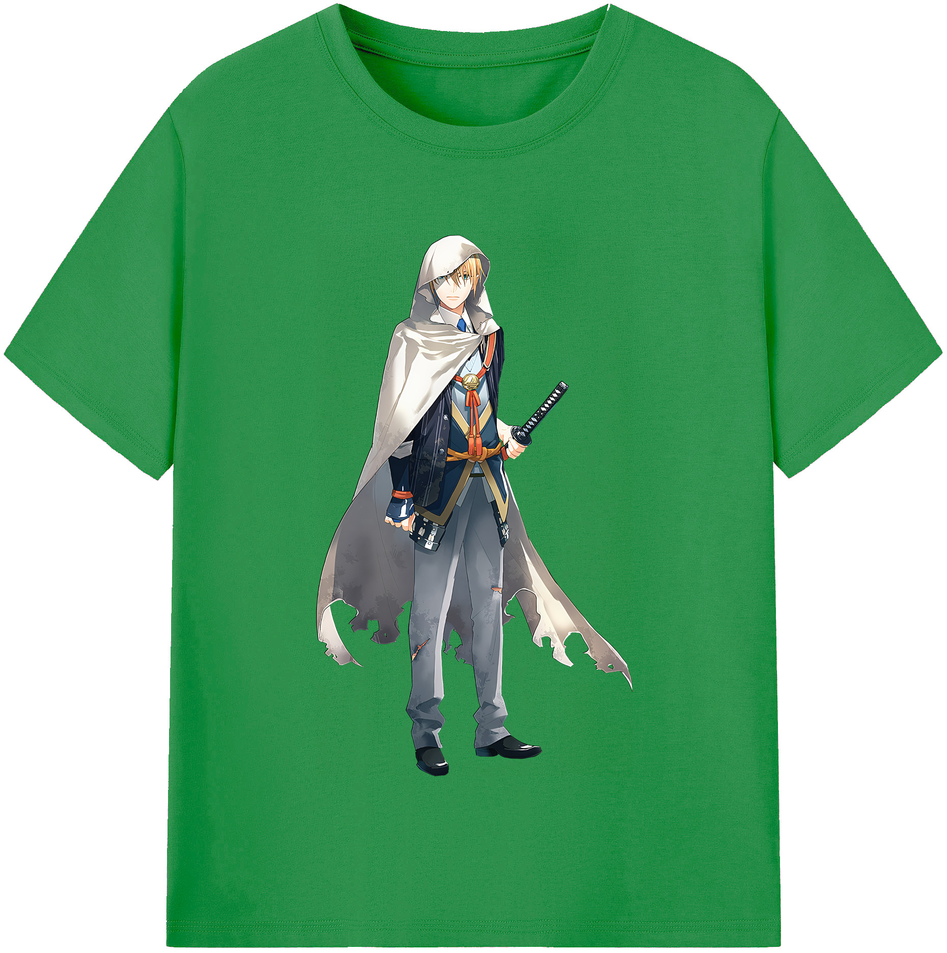（画像用） 刀剣乱舞 Touken Ranbu レディースカジュアルプリントTシャツ（綿100％）