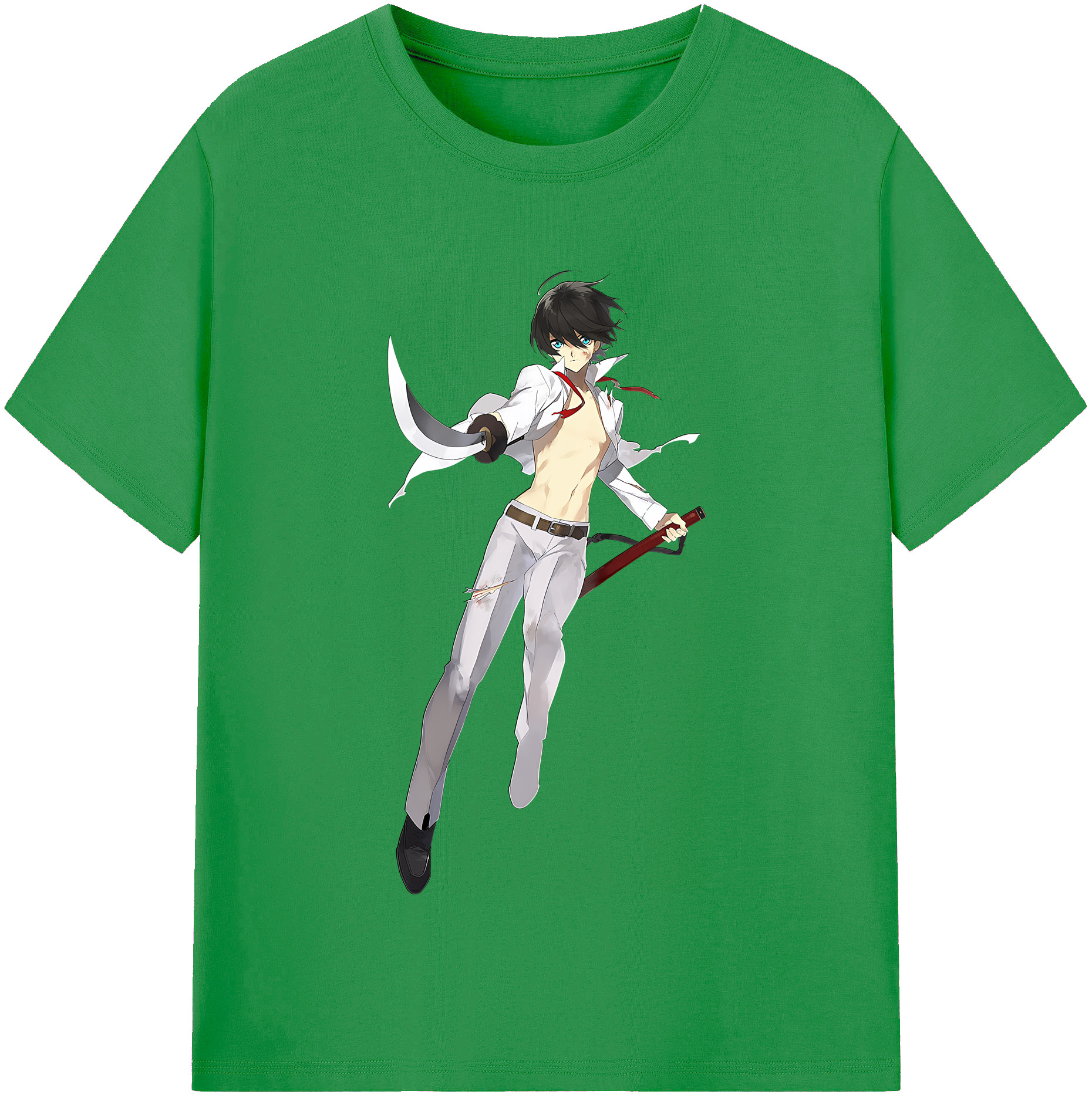 （画像用） 刀剣乱舞 Touken Ranbu レディースカジュアルプリントTシャツ（綿100％）