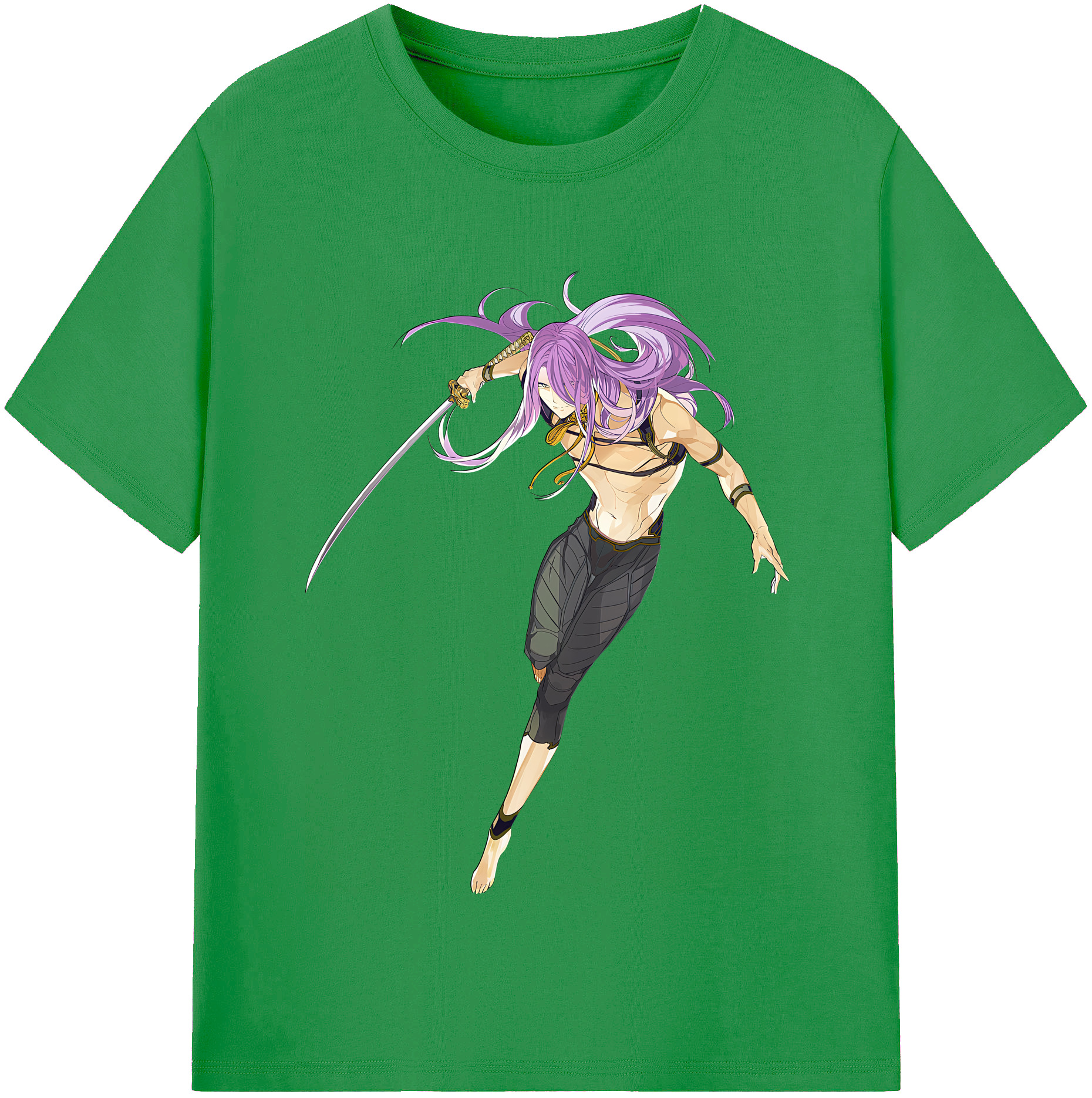 （画像用） 刀剣乱舞 Touken Ranbu レディースカジュアルプリントTシャツ（綿100％）