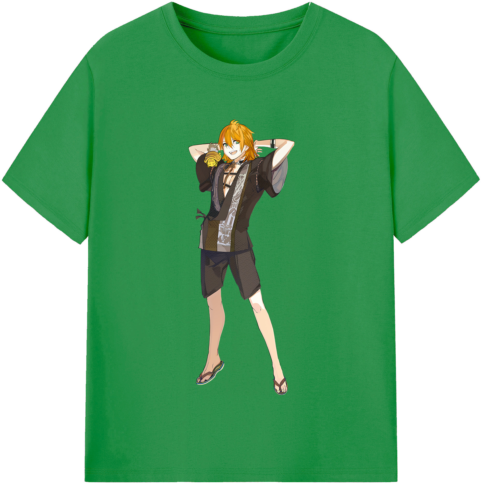 （画像用） 刀剣乱舞 Touken Ranbu レディースカジュアルプリントTシャツ（綿100％）