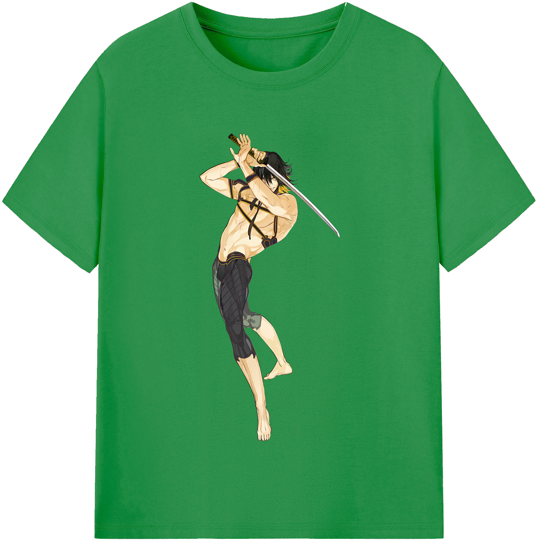 刀剣乱舞 Touken Ranbu レディースカジュアルプリントTシャツ（綿100％）