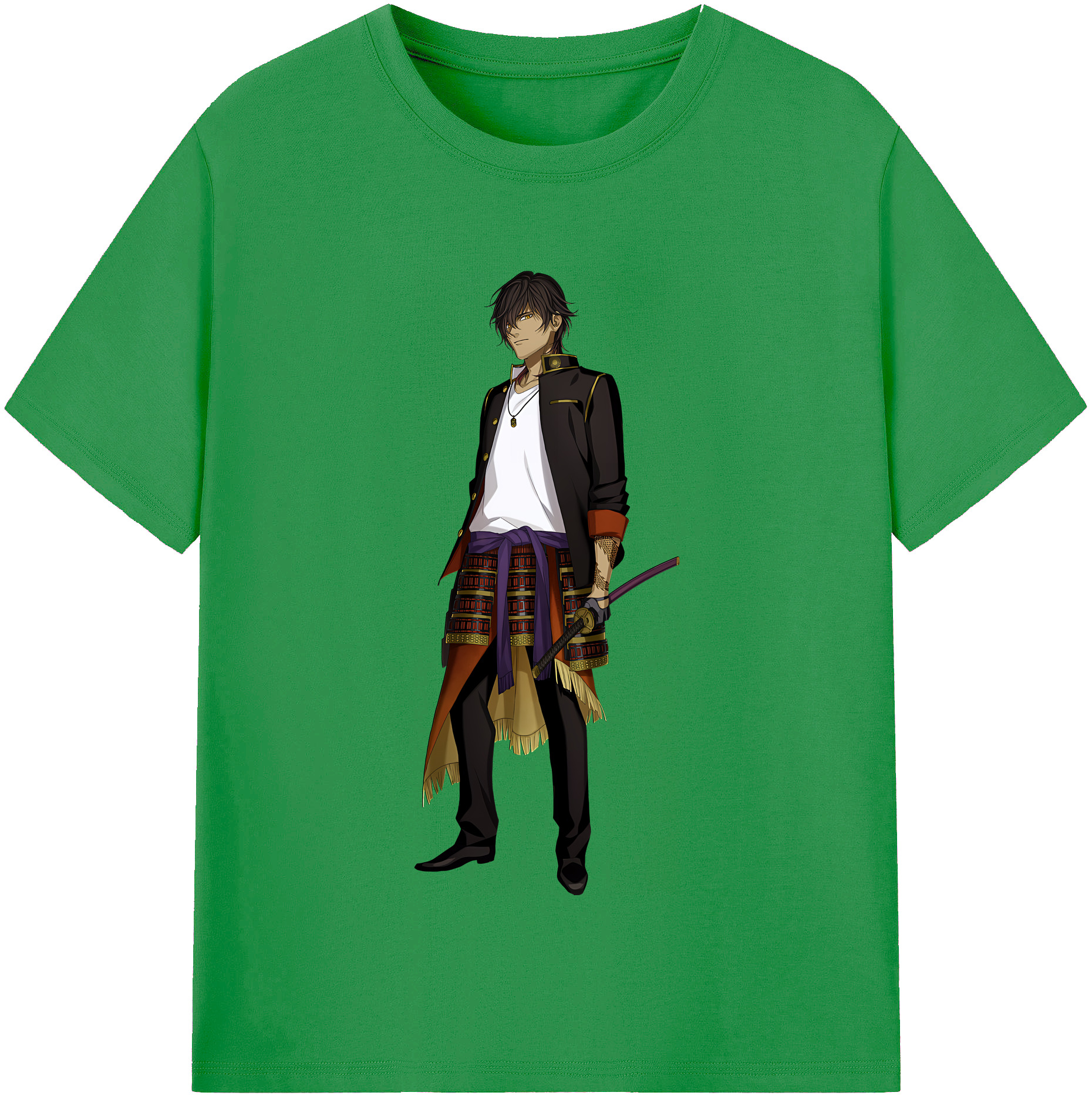 （画像用） 刀剣乱舞 Touken Ranbu レディースカジュアルプリントTシャツ（綿100％）