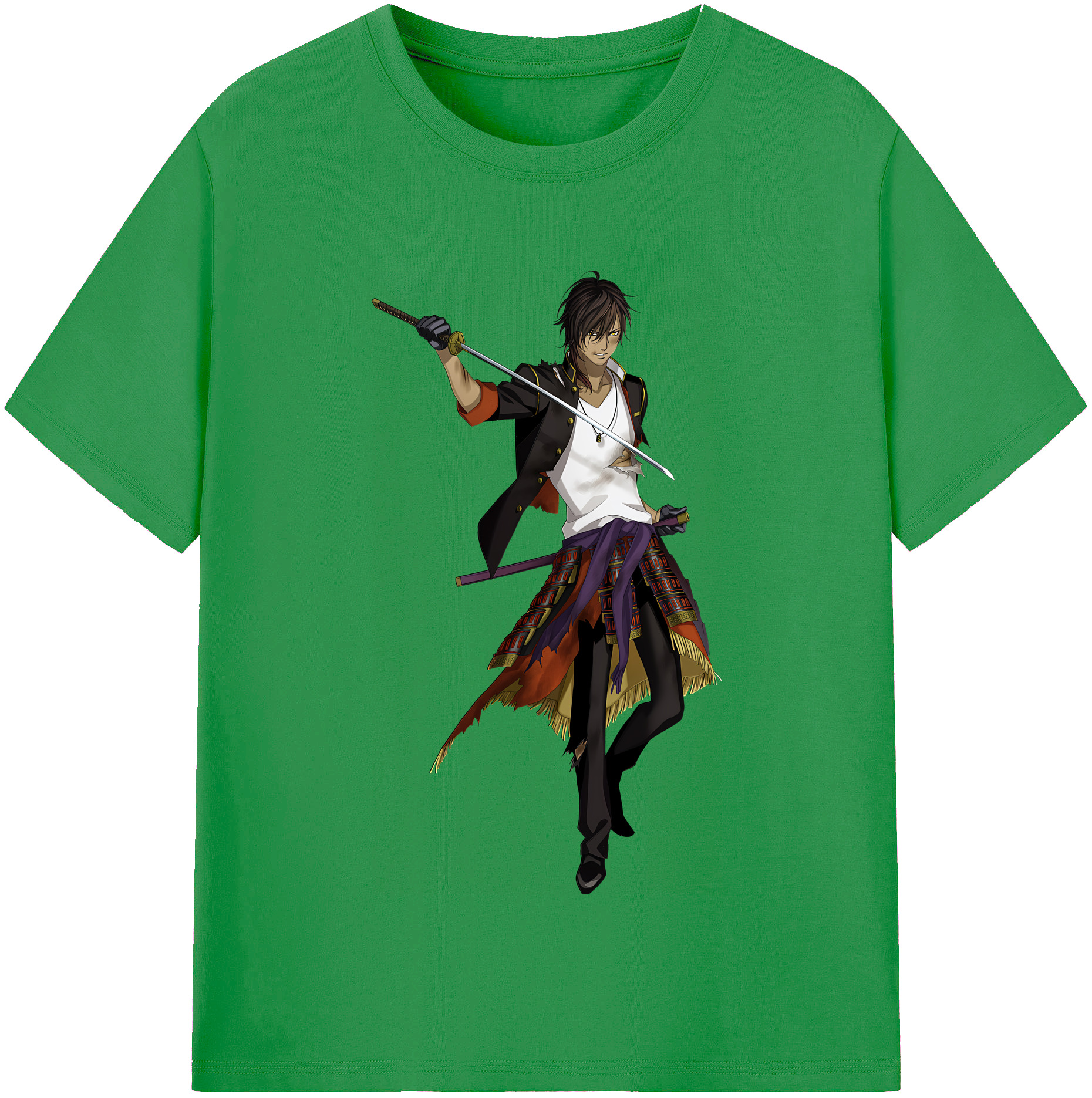 （画像用） 刀剣乱舞 Touken Ranbu レディースカジュアルプリントTシャツ（綿100％）