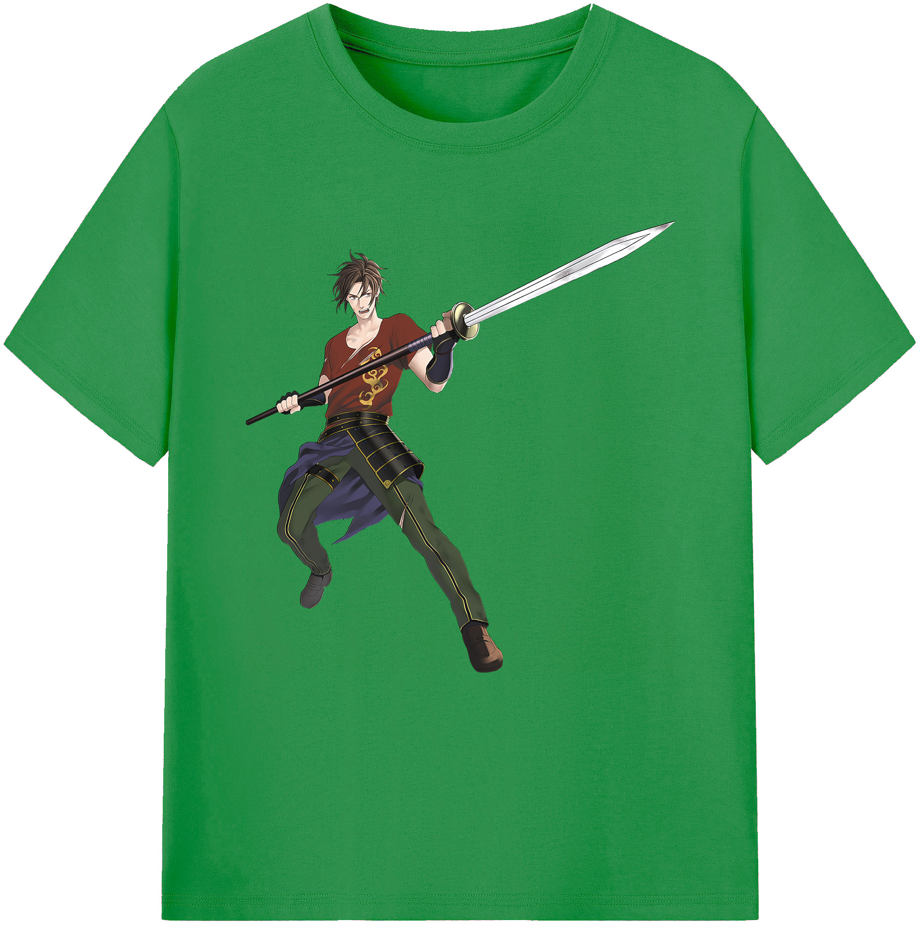 （画像用） 刀剣乱舞 Touken Ranbu レディースカジュアルプリントTシャツ（綿100％）