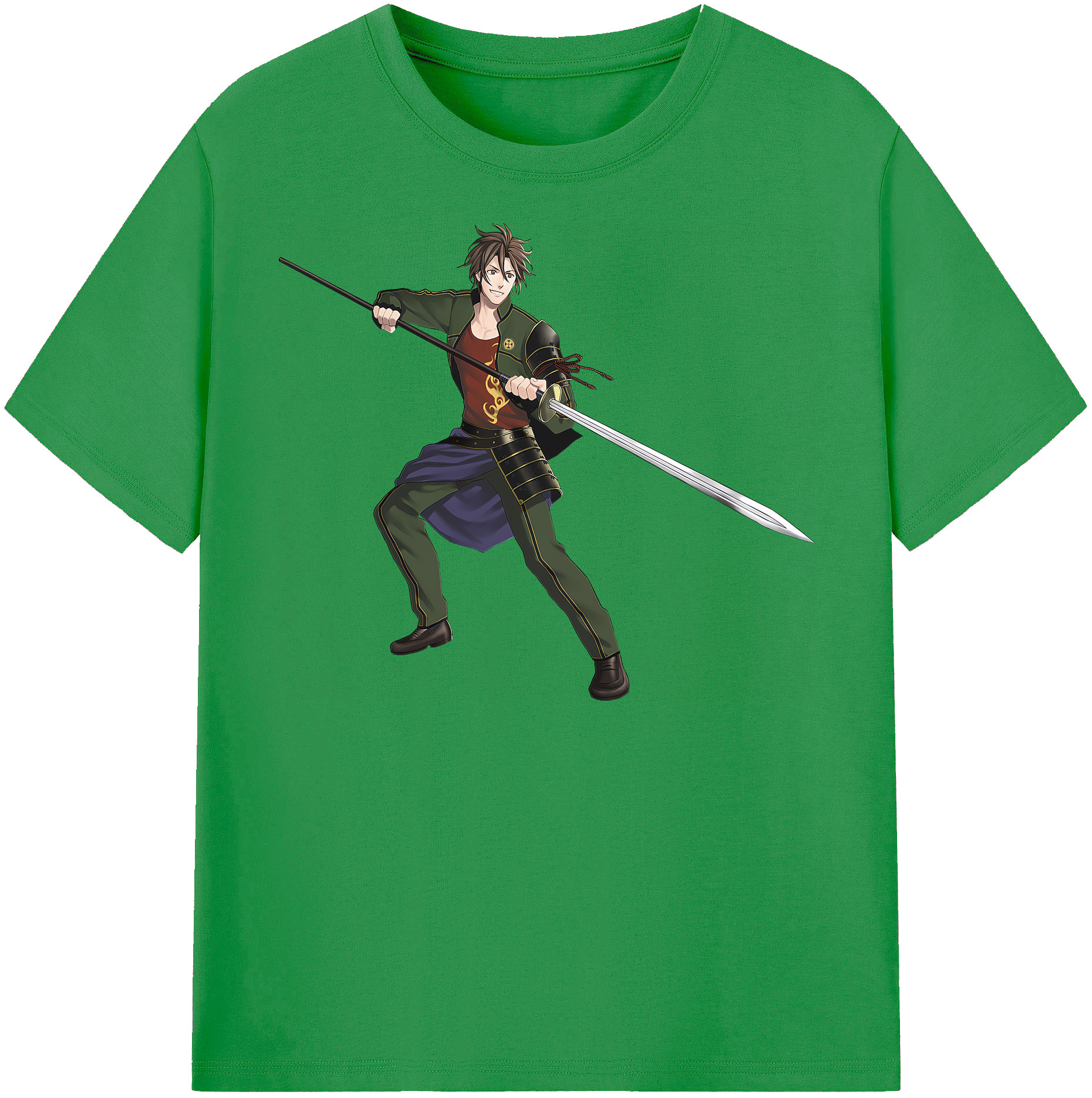 （画像用） 刀剣乱舞 Touken Ranbu レディースカジュアルプリントTシャツ（綿100％）