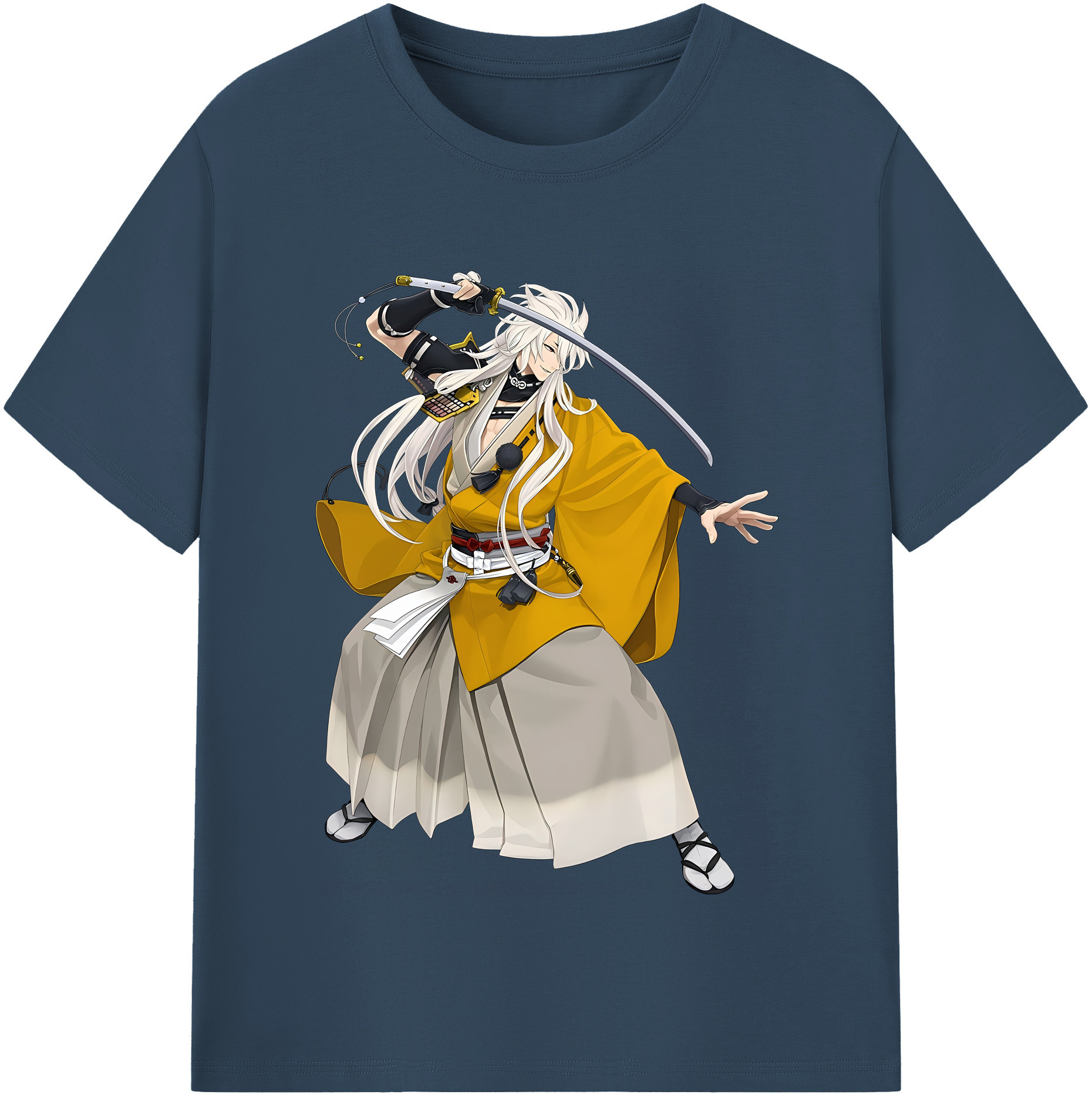 （画像用） 刀剣乱舞 Touken Ranbu レディースカジュアルプリントTシャツ（綿100％）