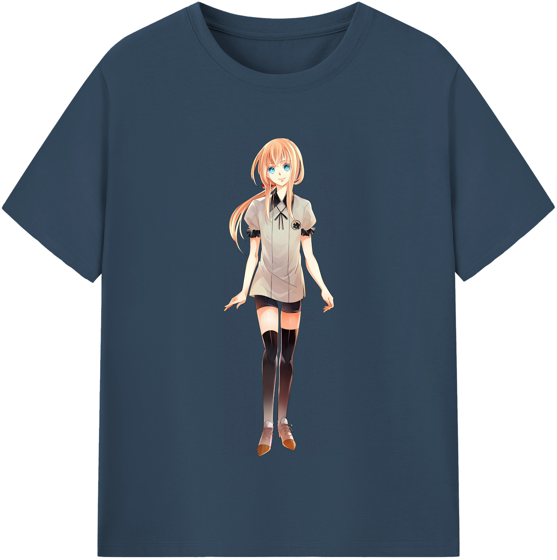 （画像用） 刀剣乱舞 Touken Ranbu レディースカジュアルプリントTシャツ（綿100％）