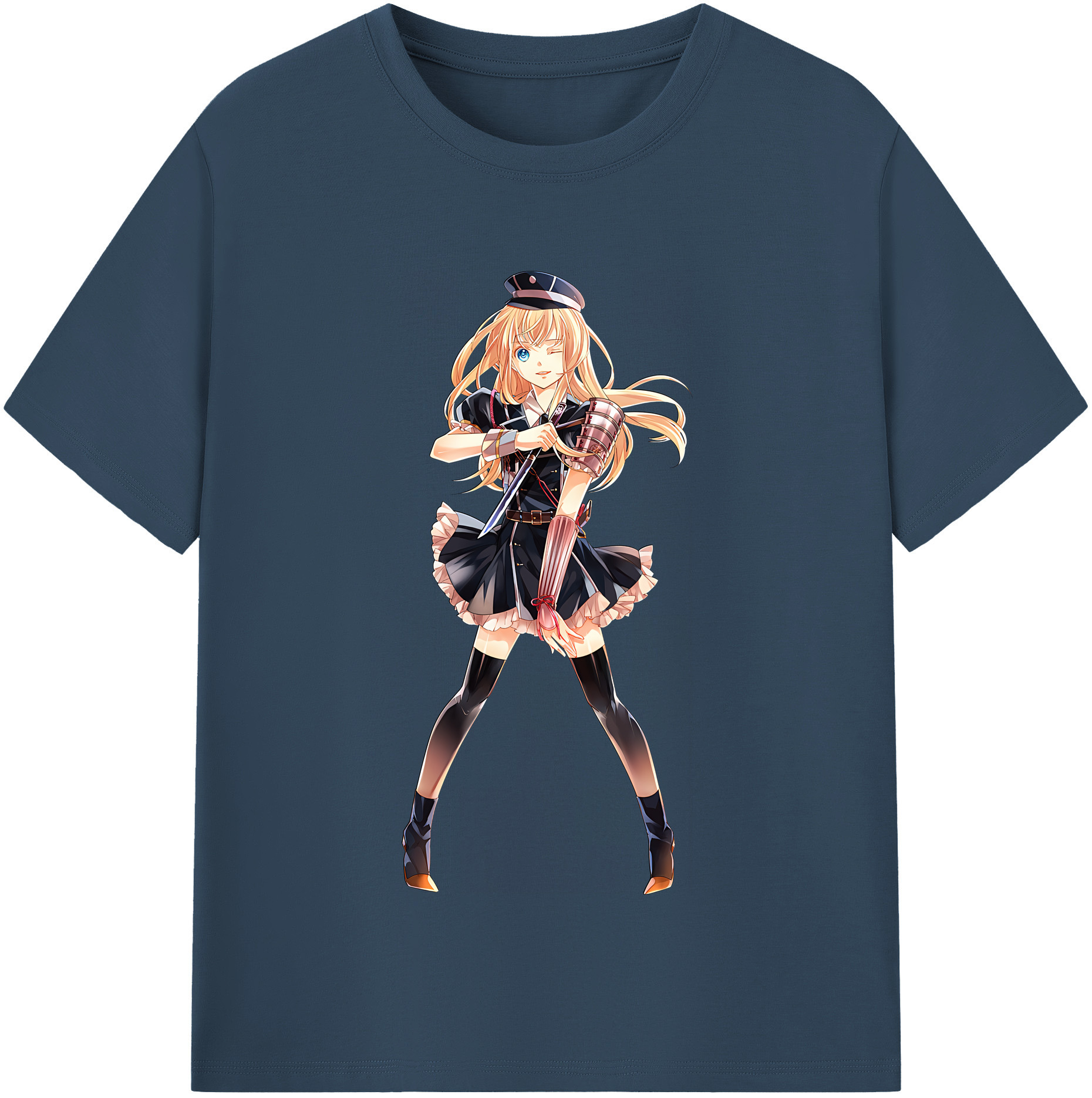 （画像用） 刀剣乱舞 Touken Ranbu レディースカジュアルプリントTシャツ（綿100％）