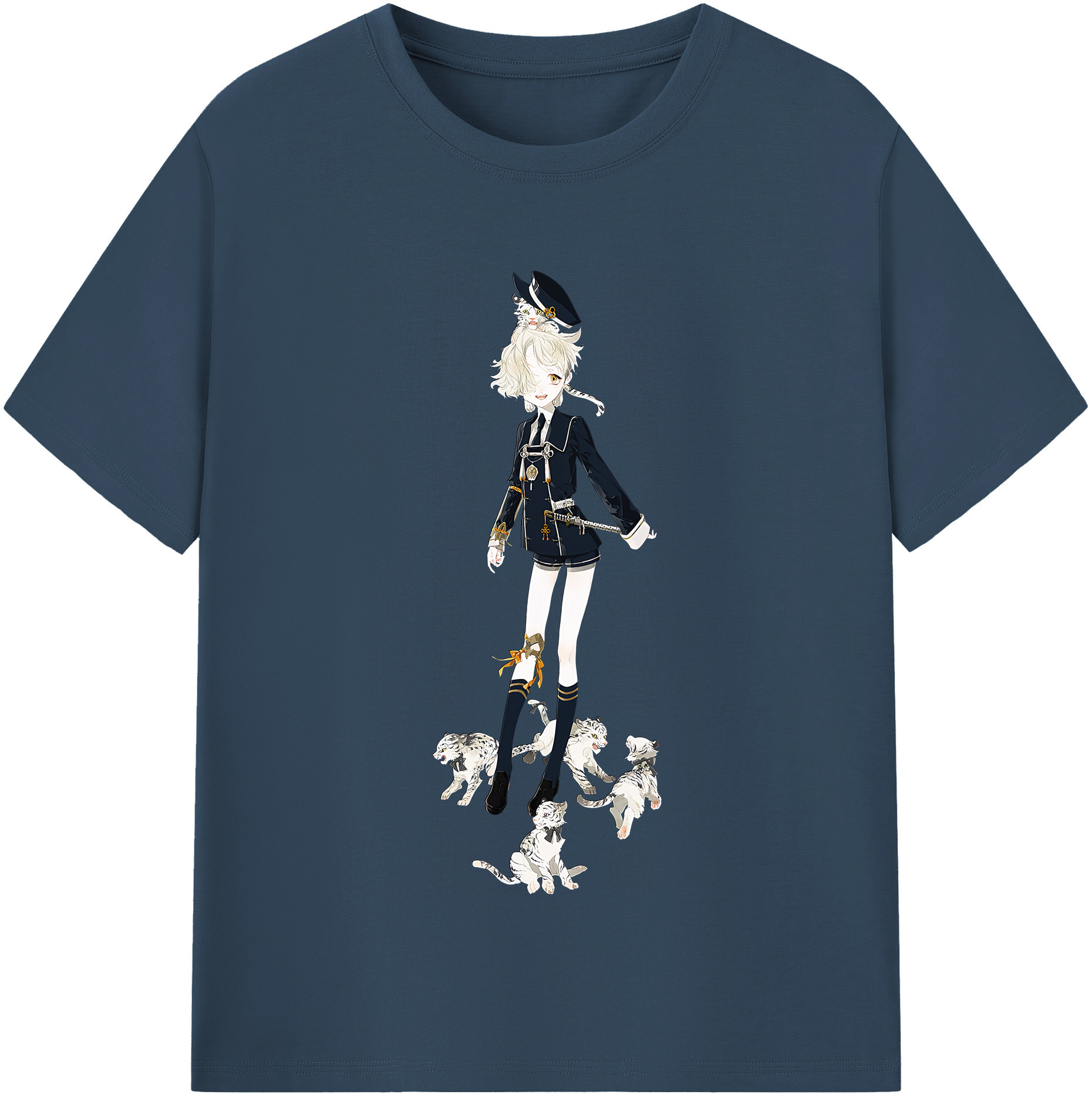 （画像用） 刀剣乱舞 Touken Ranbu レディースカジュアルプリントTシャツ（綿100％）