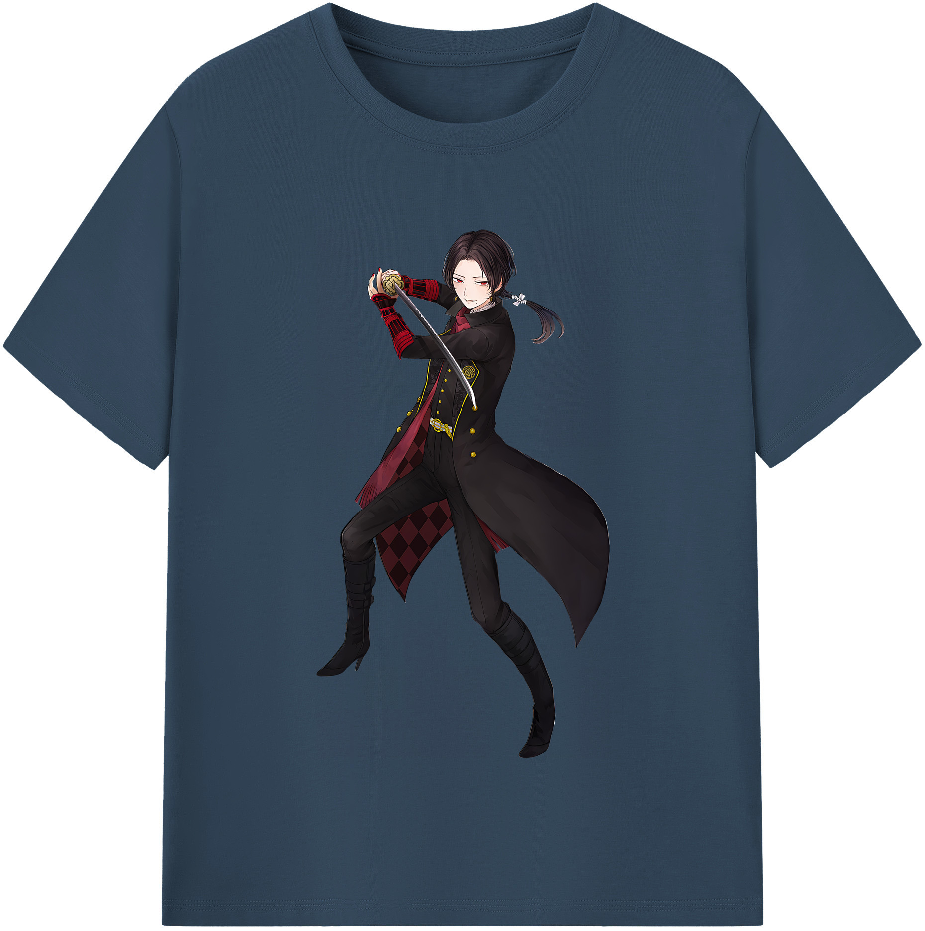 （画像用） 刀剣乱舞 Touken Ranbu レディースカジュアルプリントTシャツ（綿100％）