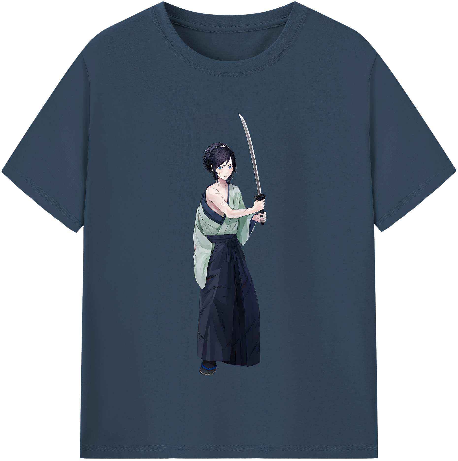 （画像用） 刀剣乱舞 Touken Ranbu レディースカジュアルプリントTシャツ（綿100％）