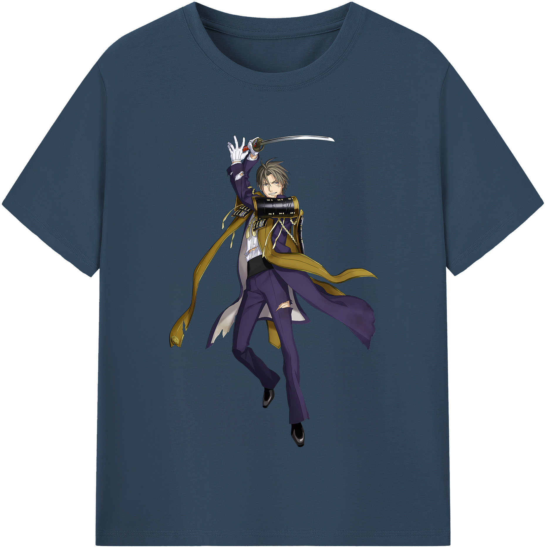 （画像用） 刀剣乱舞 Touken Ranbu レディースカジュアルプリントTシャツ（綿100％）