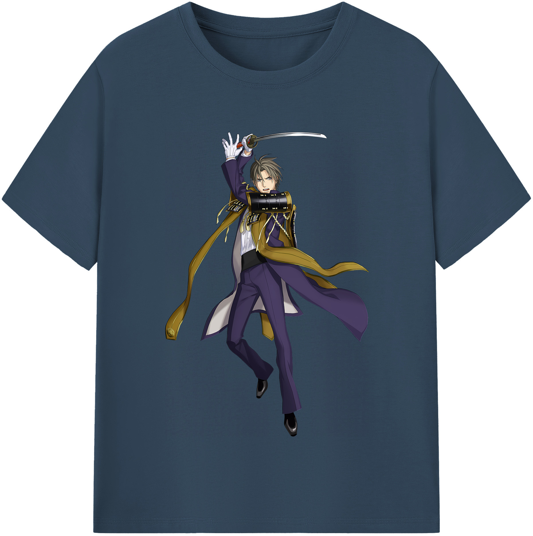 （画像用） 刀剣乱舞 Touken Ranbu レディースカジュアルプリントTシャツ（綿100％）