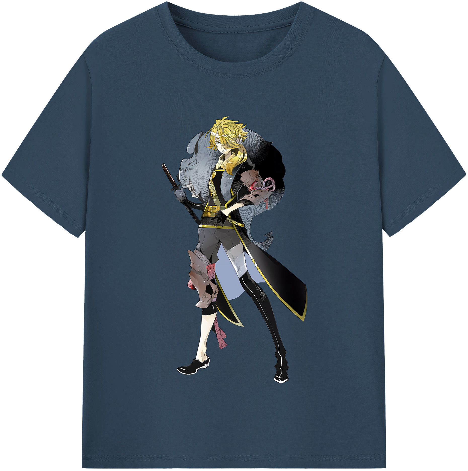 （画像用） 刀剣乱舞 Touken Ranbu レディースカジュアルプリントTシャツ（綿100％）