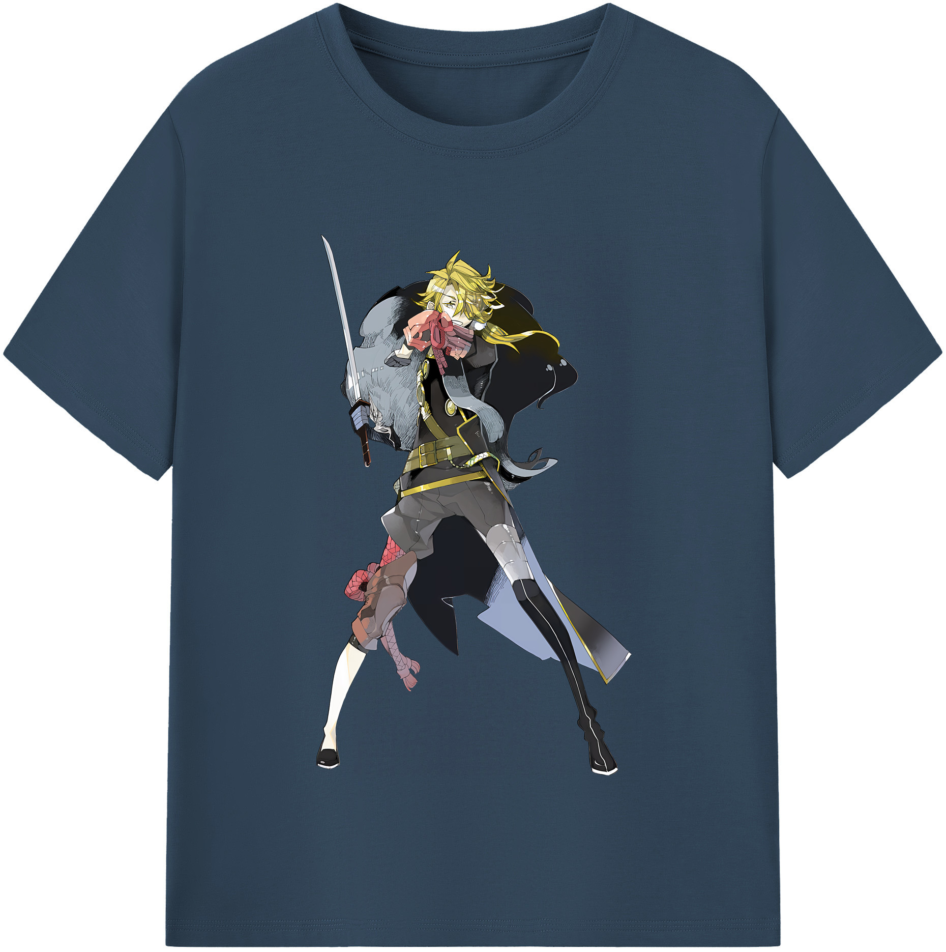 （画像用） 刀剣乱舞 Touken Ranbu レディースカジュアルプリントTシャツ（綿100％）