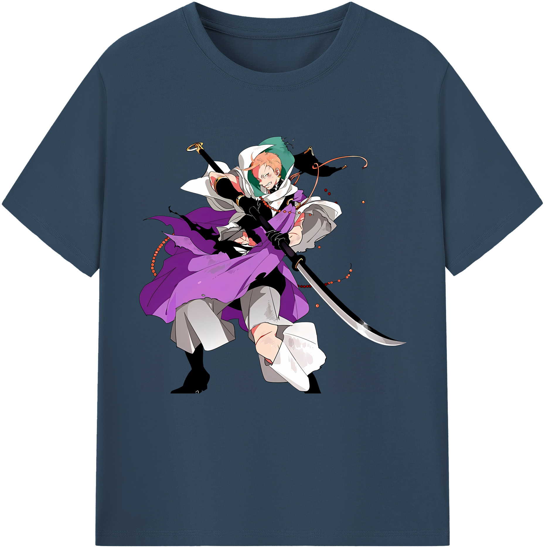 （画像用） 刀剣乱舞 Touken Ranbu レディースカジュアルプリントTシャツ（綿100％）