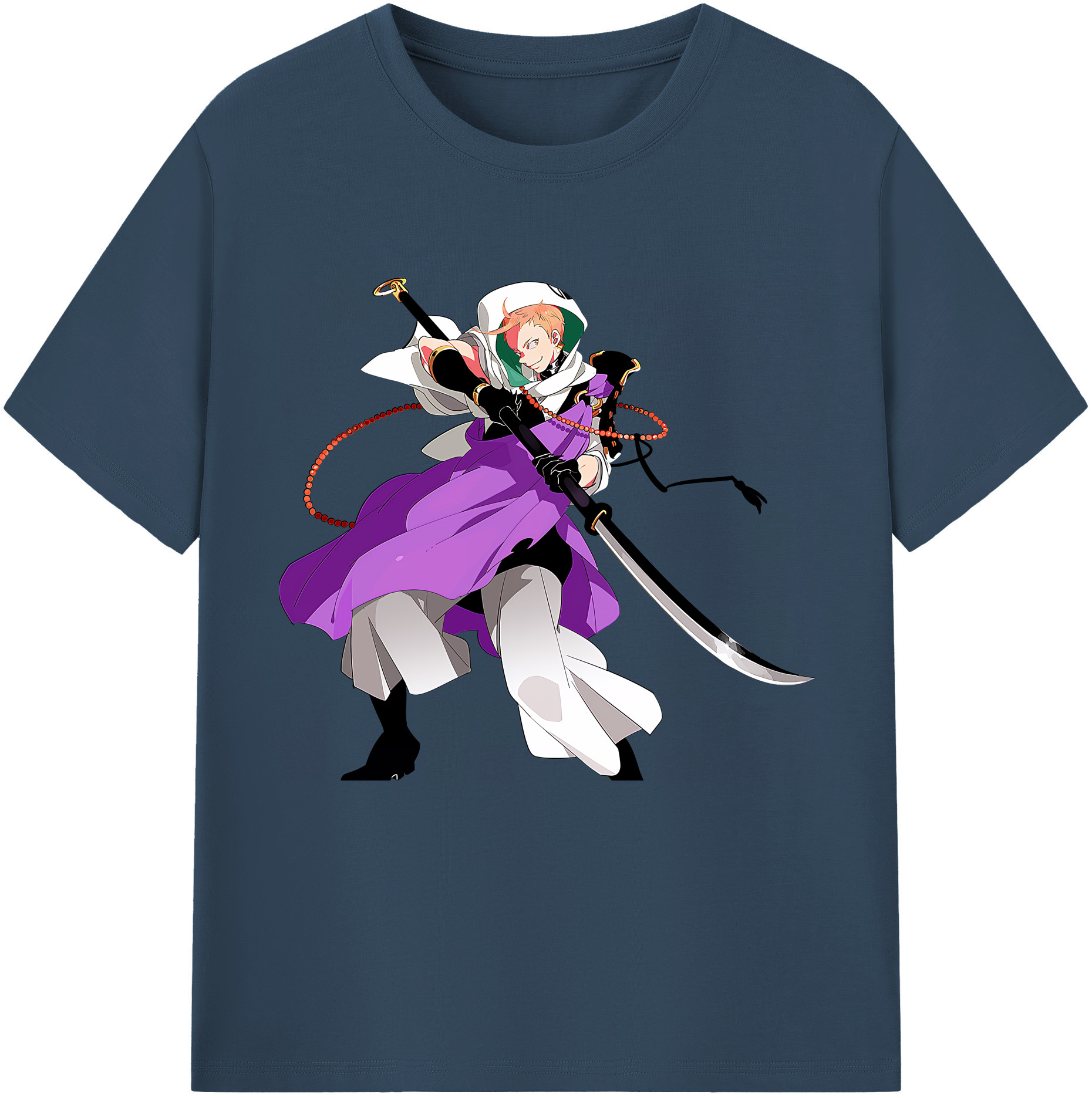 （画像用） 刀剣乱舞 Touken Ranbu レディースカジュアルプリントTシャツ（綿100％）