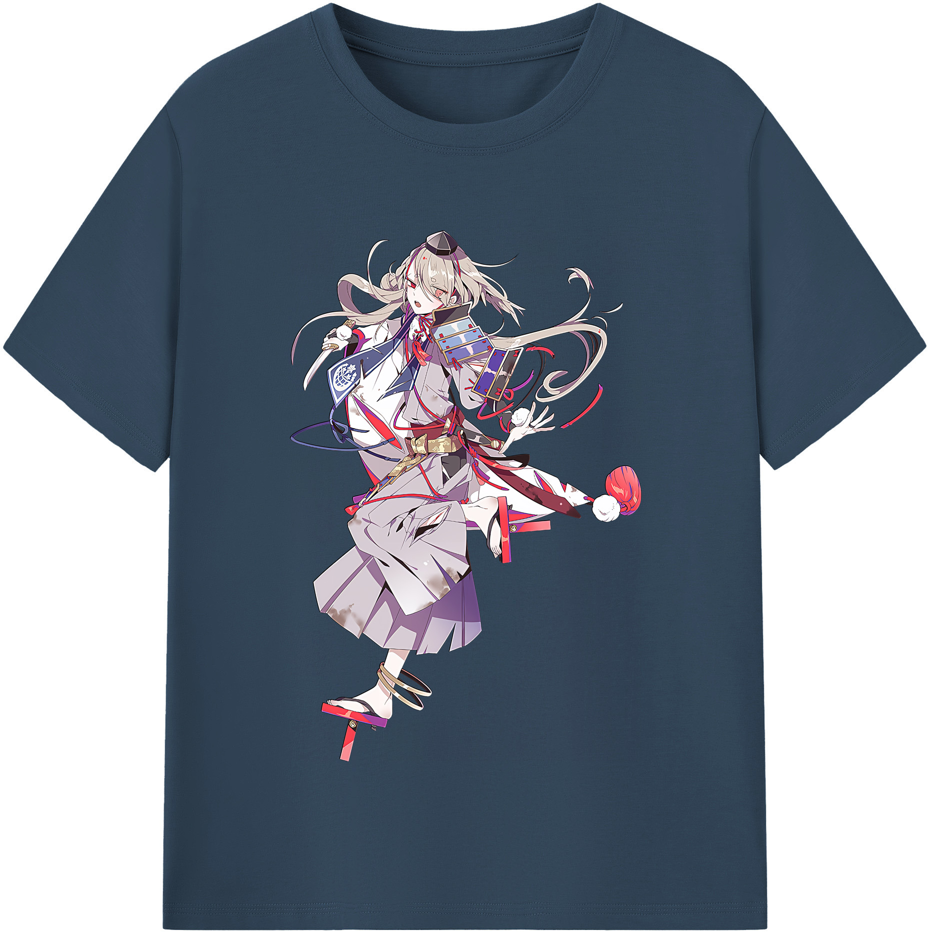 （画像用） 刀剣乱舞 Touken Ranbu レディースカジュアルプリントTシャツ（綿100％）