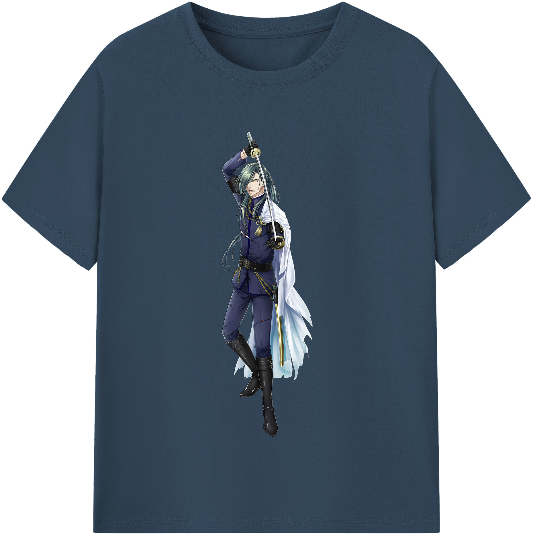 （画像用） 刀剣乱舞 Touken Ranbu レディースカジュアルプリントTシャツ（綿100％）