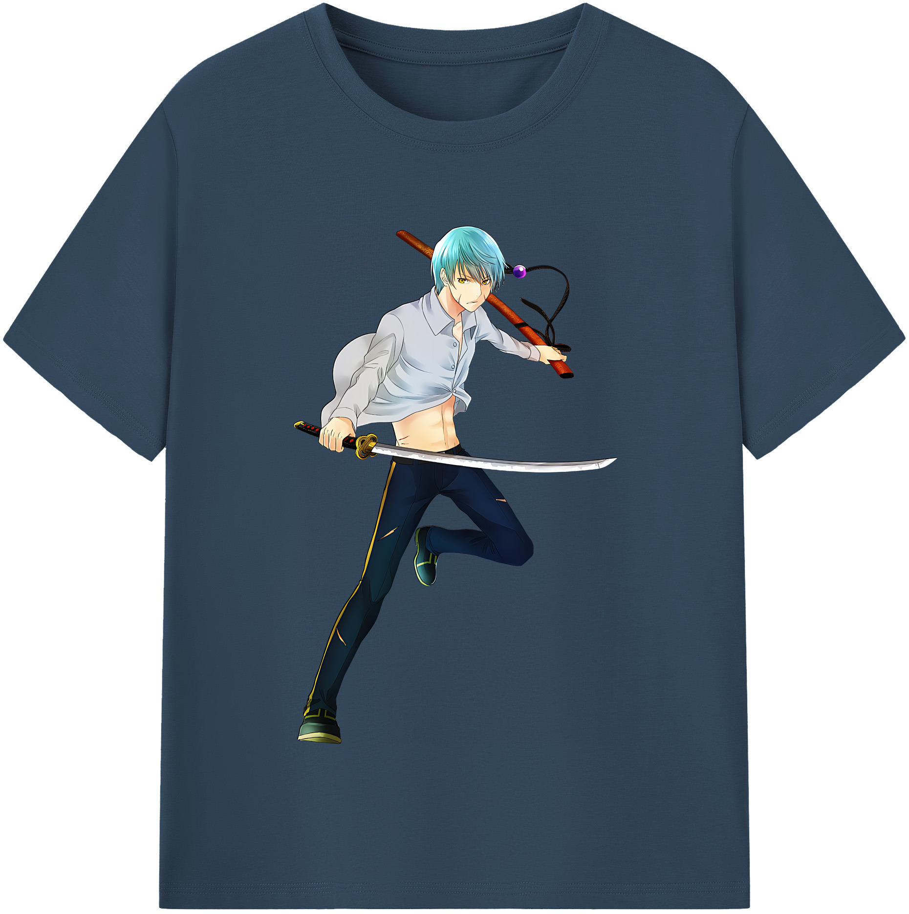 （画像用） 刀剣乱舞 Touken Ranbu レディースカジュアルプリントTシャツ（綿100％）