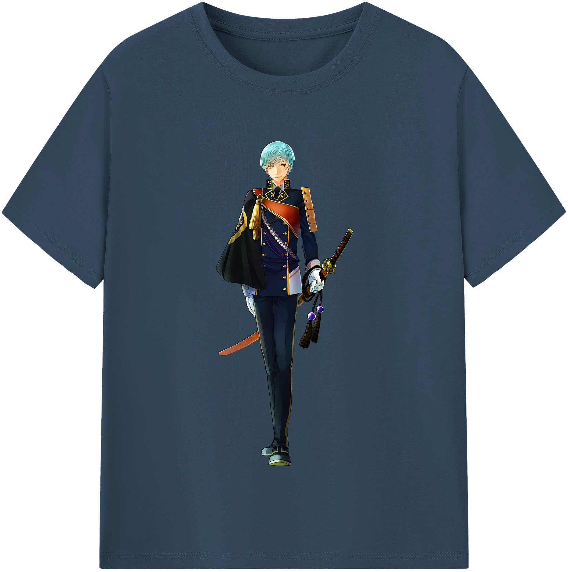 （画像用） 刀剣乱舞 Touken Ranbu レディースカジュアルプリントTシャツ（綿100％）