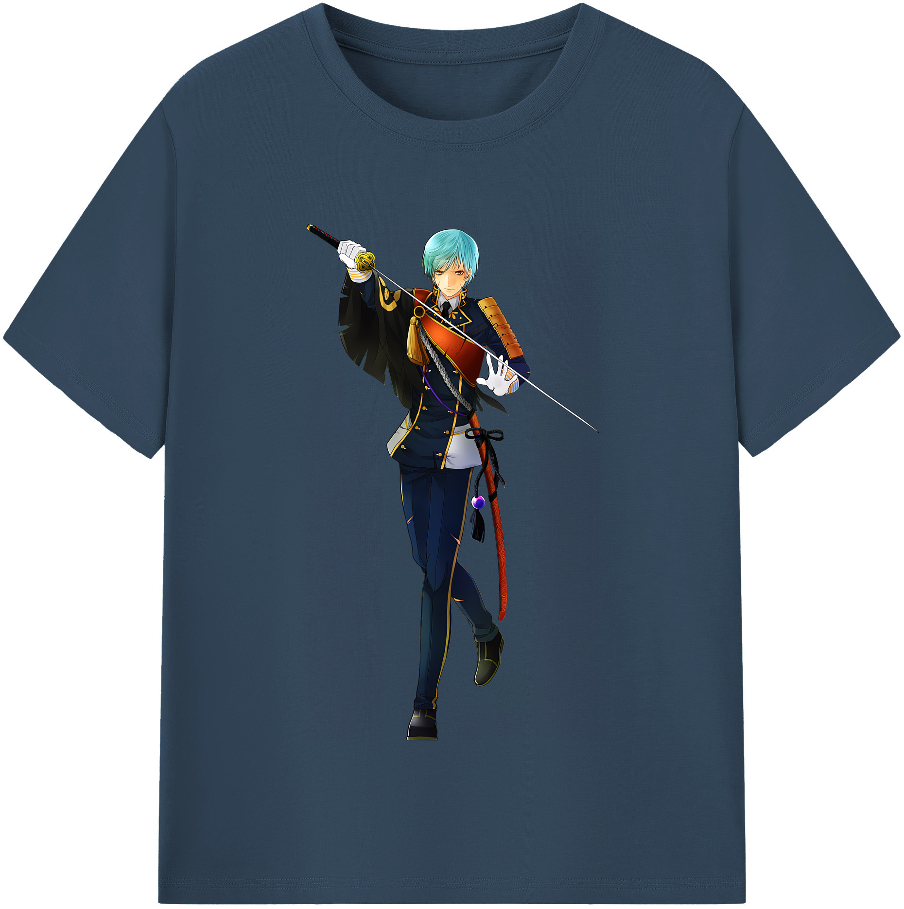 （画像用） 刀剣乱舞 Touken Ranbu レディースカジュアルプリントTシャツ（綿100％）