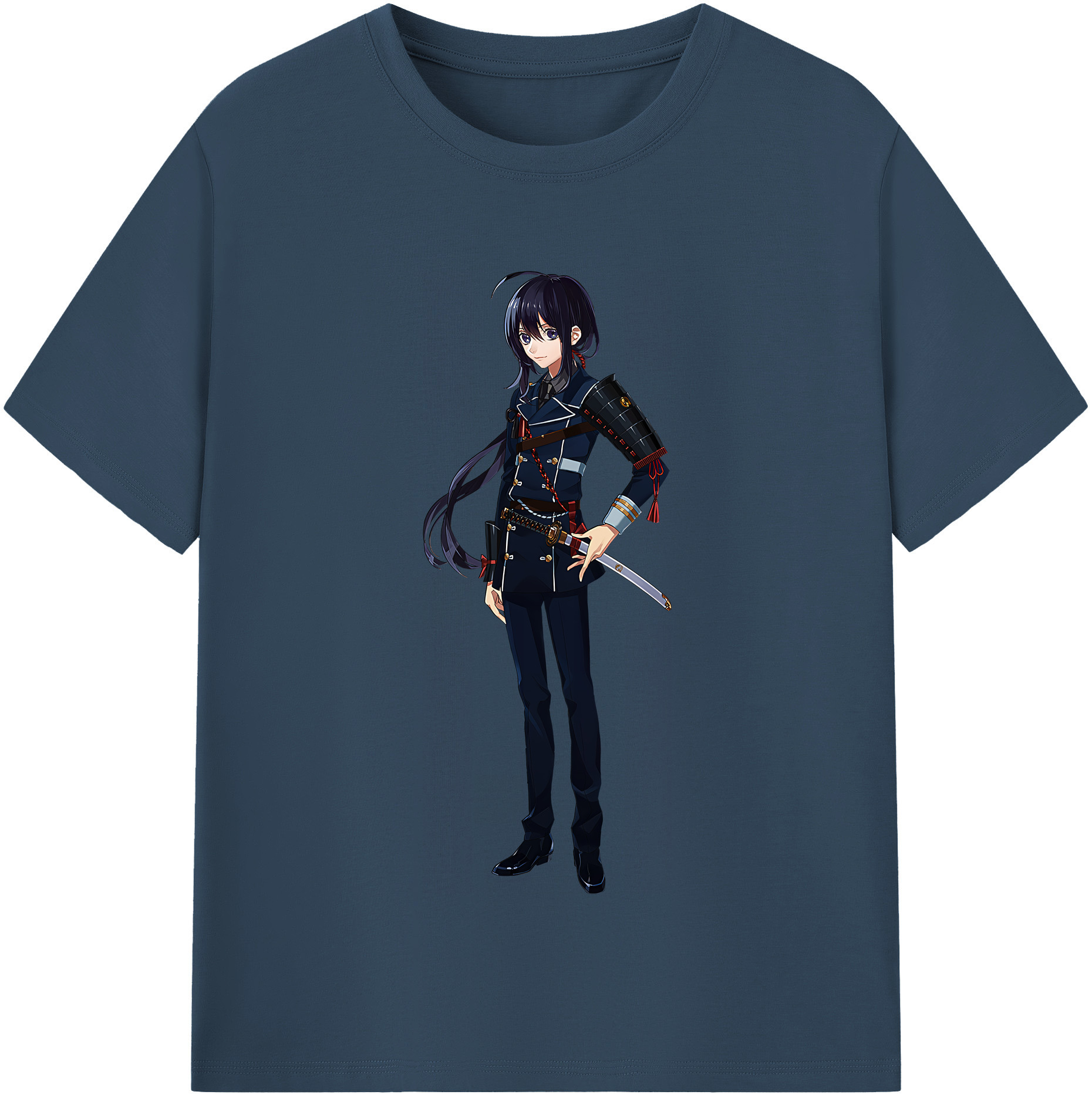 （画像用） 刀剣乱舞 Touken Ranbu レディースカジュアルプリントTシャツ（綿100％）