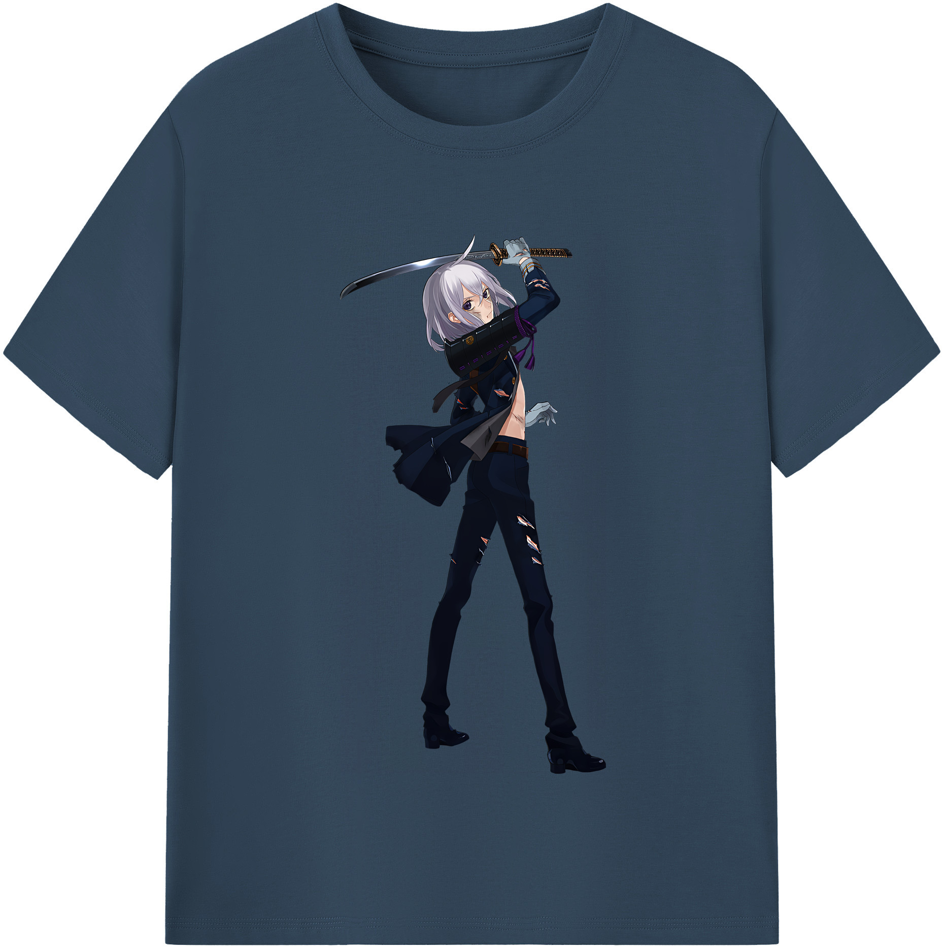 （画像用） 刀剣乱舞 Touken Ranbu レディースカジュアルプリントTシャツ（綿100％）