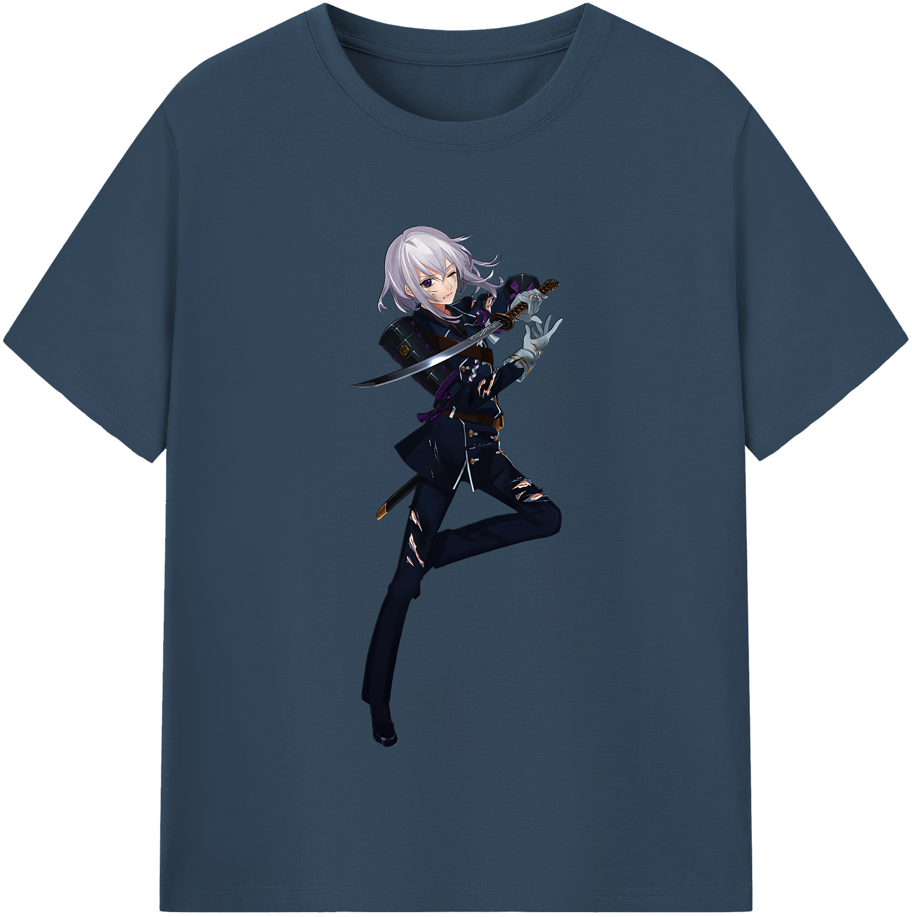 （画像用） 刀剣乱舞 Touken Ranbu レディースカジュアルプリントTシャツ（綿100％）