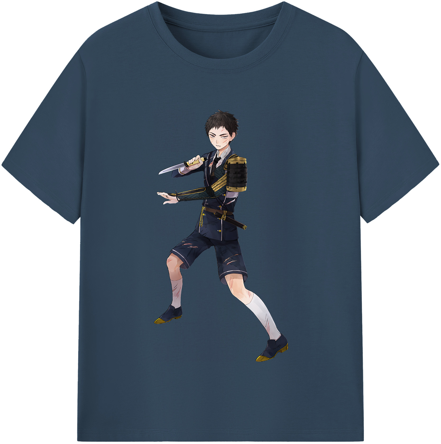 （画像用） 刀剣乱舞 Touken Ranbu レディースカジュアルプリントTシャツ（綿100％）