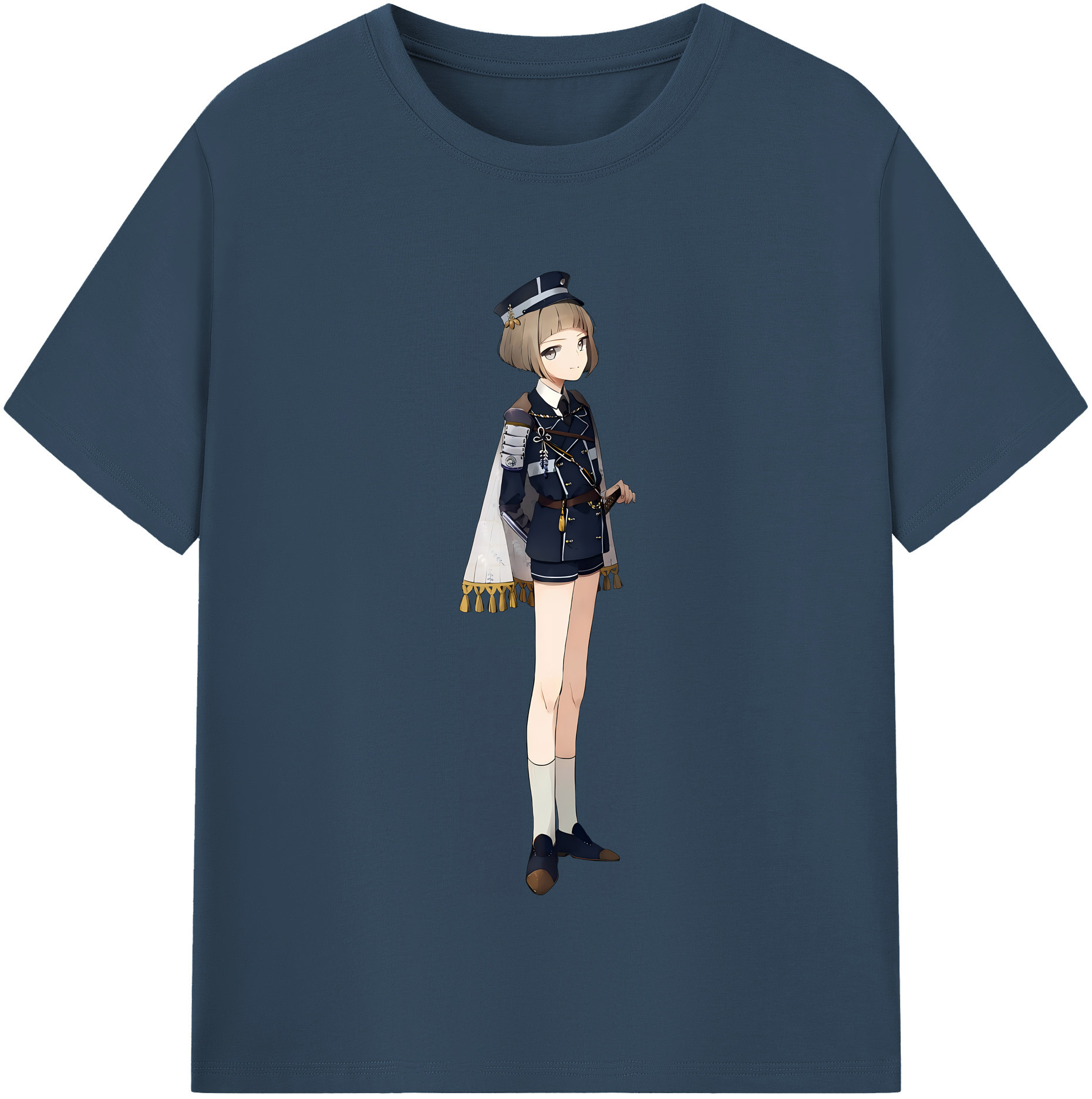 （画像用） 刀剣乱舞 Touken Ranbu レディースカジュアルプリントTシャツ（綿100％）
