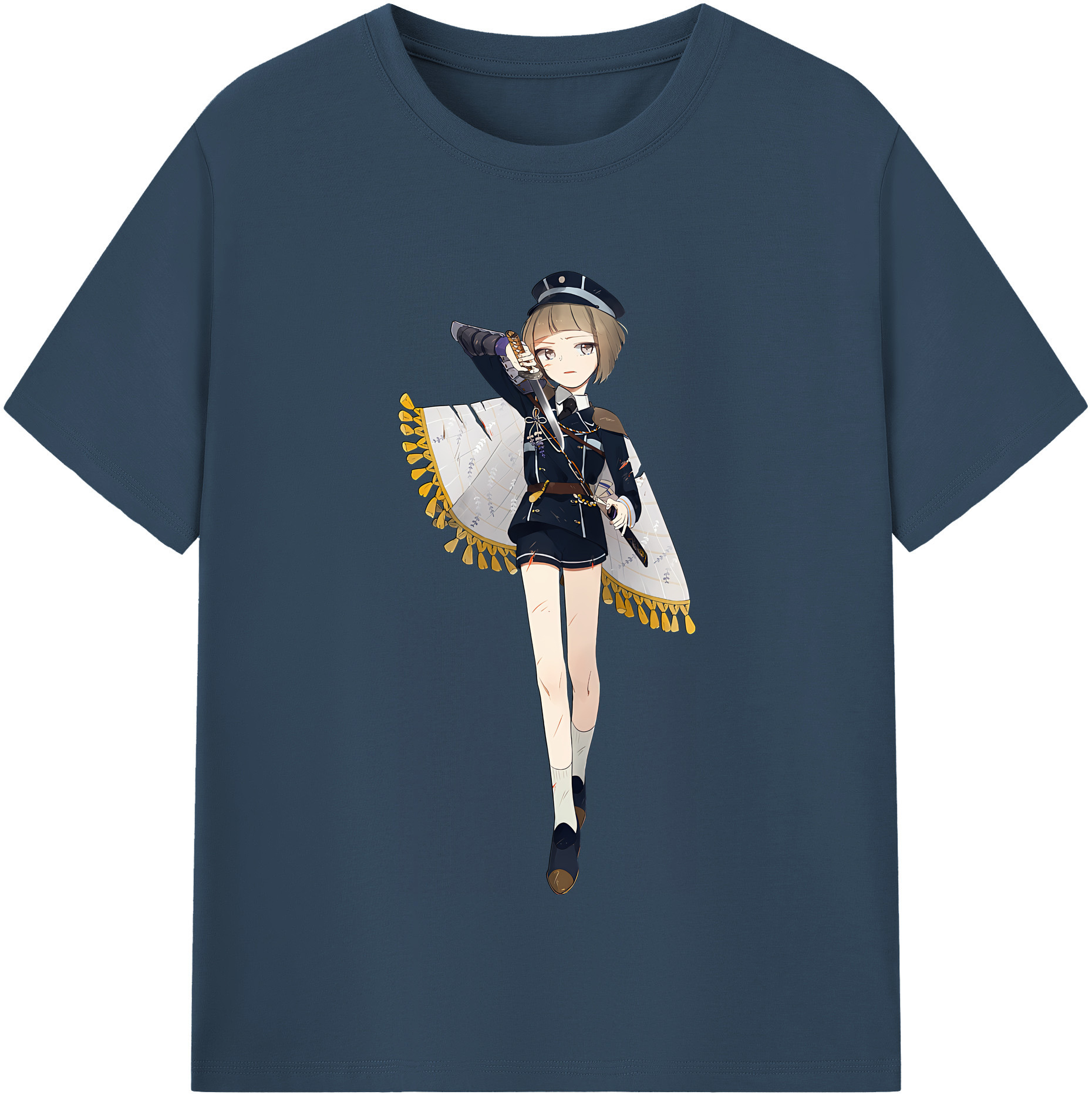 （画像用） 刀剣乱舞 Touken Ranbu レディースカジュアルプリントTシャツ（綿100％）