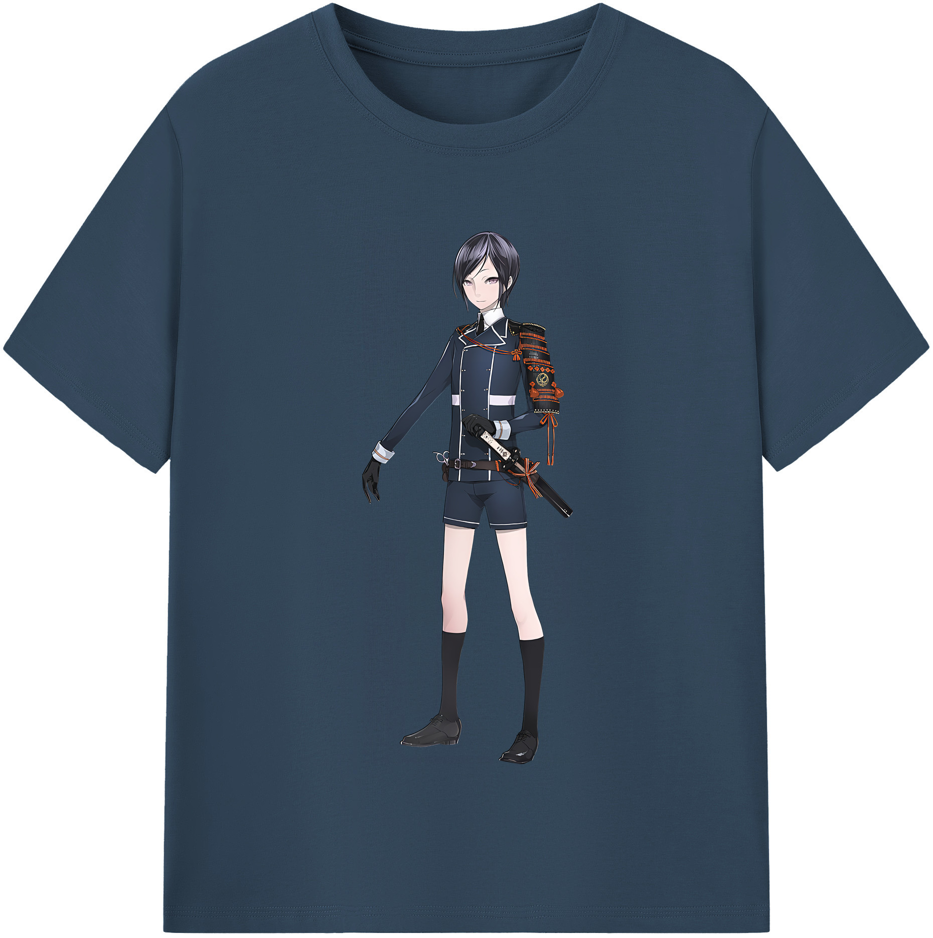 （画像用） 刀剣乱舞 Touken Ranbu レディースカジュアルプリントTシャツ（綿100％）