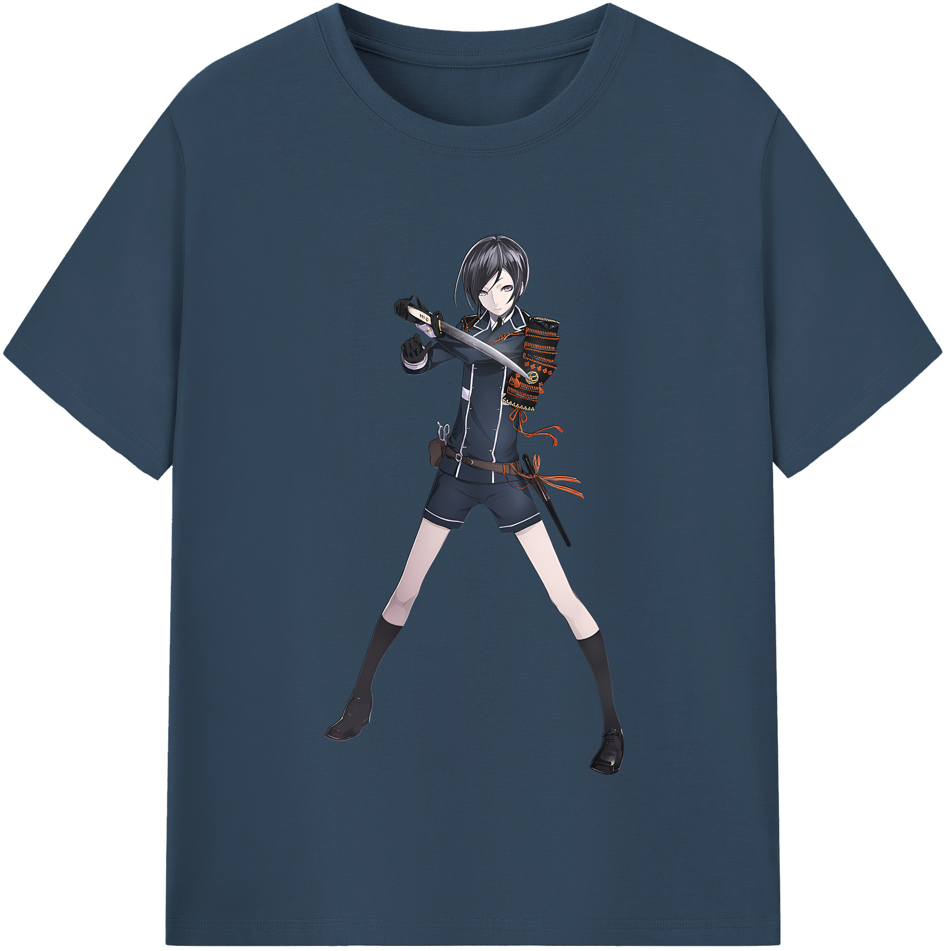 （画像用） 刀剣乱舞 Touken Ranbu レディースカジュアルプリントTシャツ（綿100％）