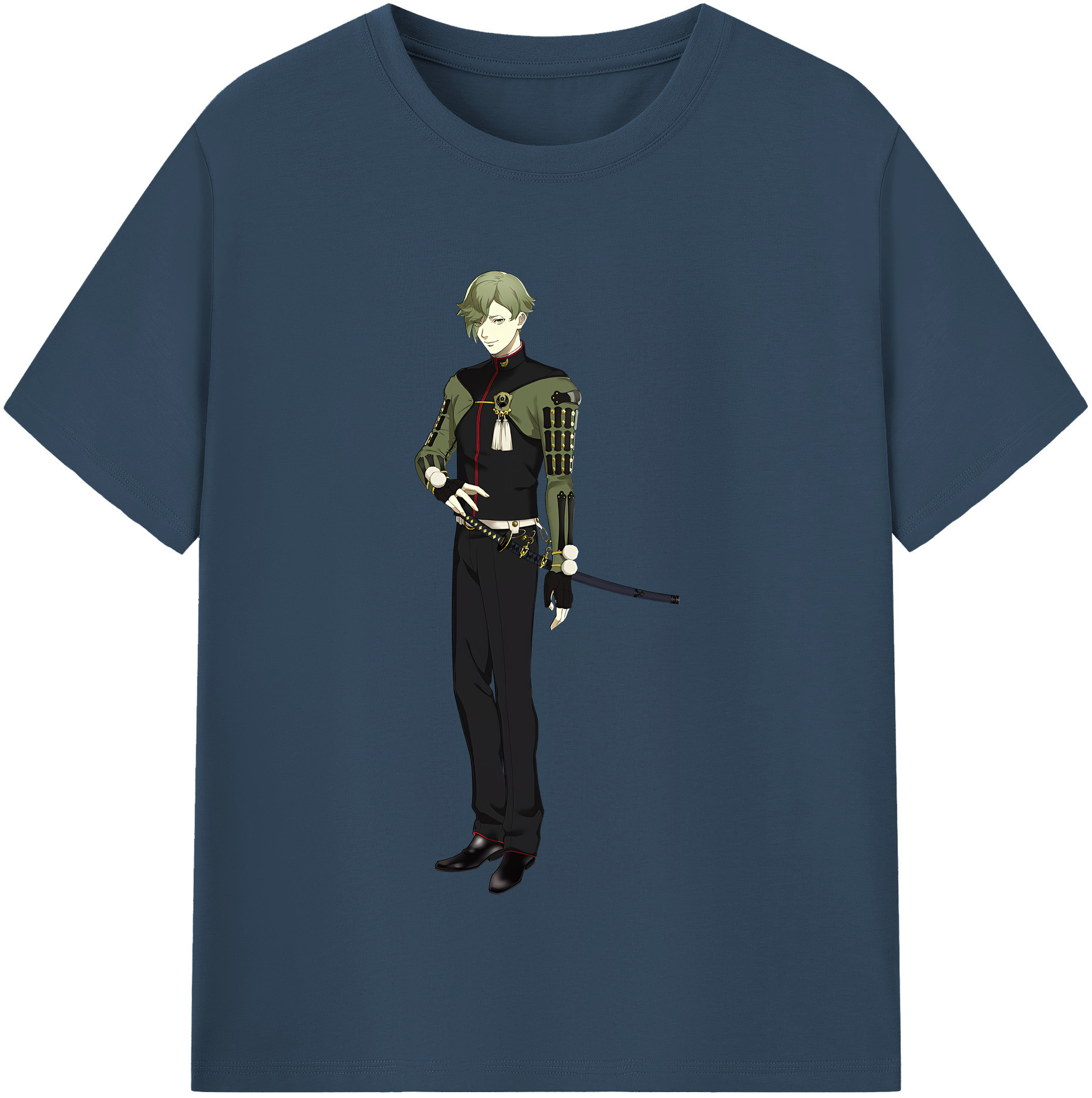 （画像用） 刀剣乱舞 Touken Ranbu レディースカジュアルプリントTシャツ（綿100％）